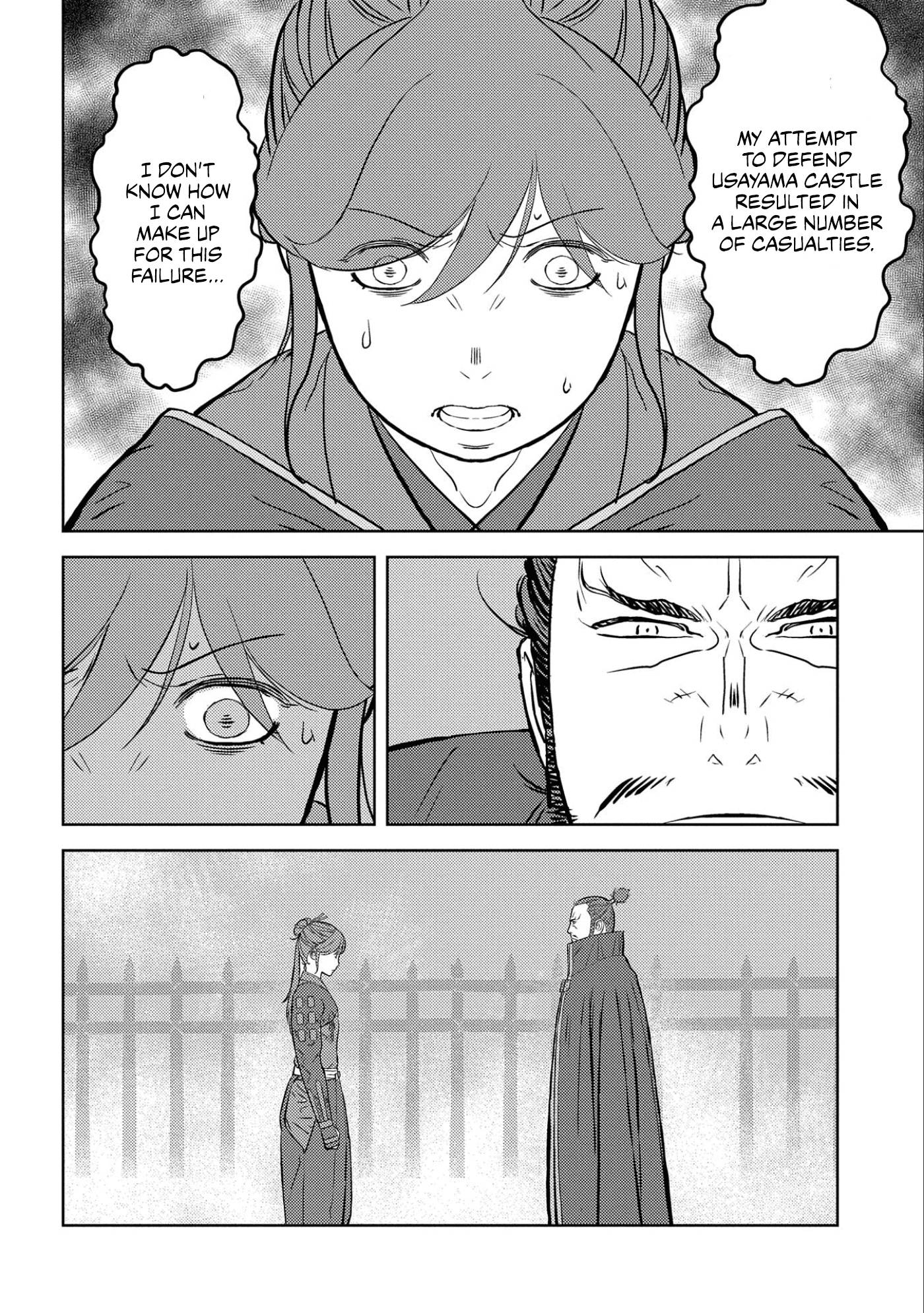 Sengoku Komachi Kuroutan: Noukou Giga Chap 52 - Next Chap 53