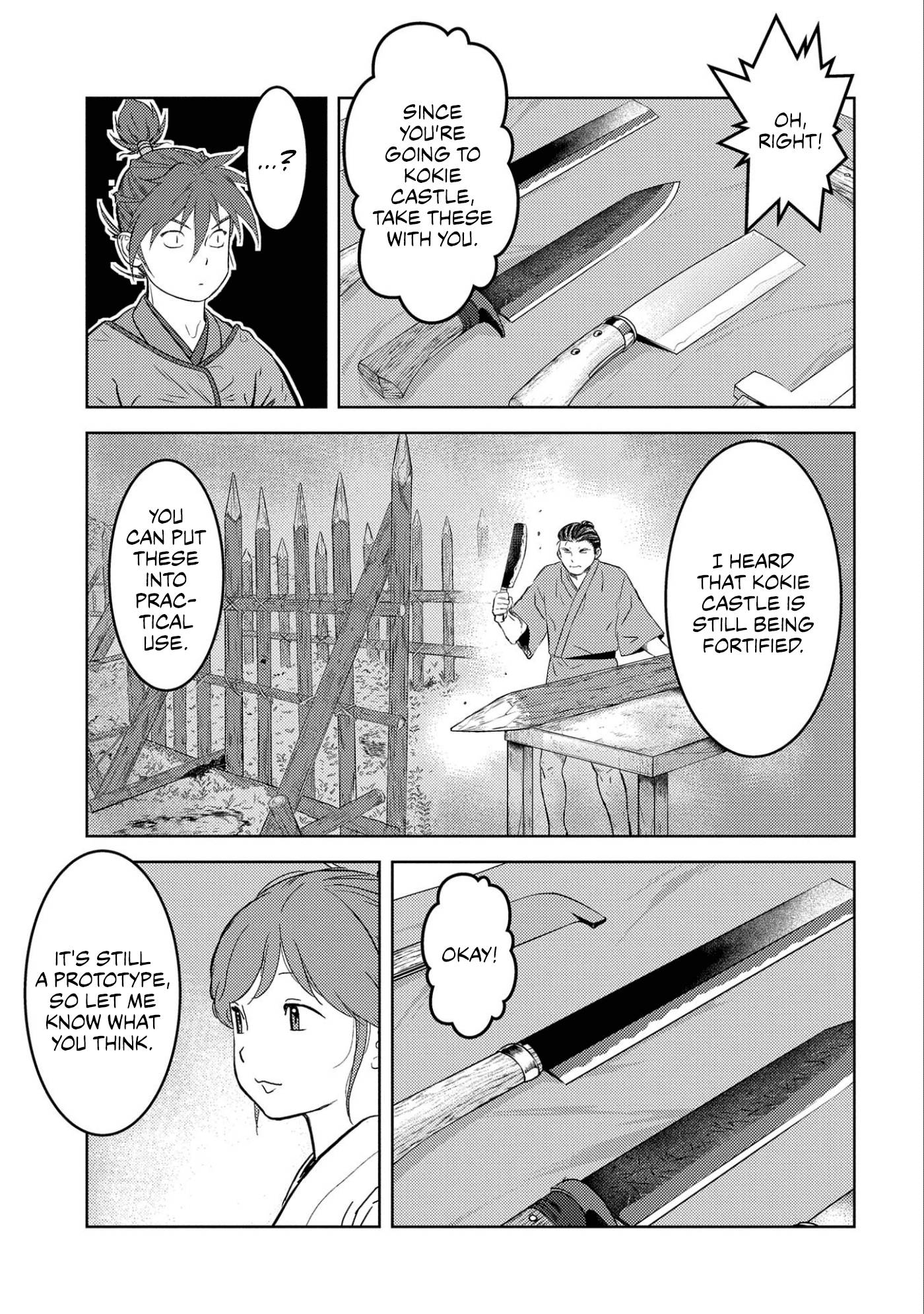 Sengoku Komachi Kuroutan: Noukou Giga Chap 53 - Next Chap 54