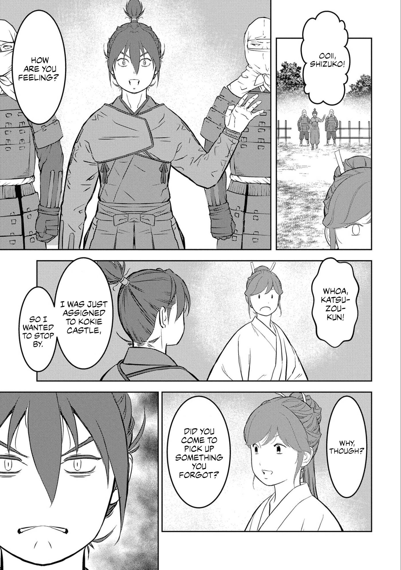 Sengoku Komachi Kuroutan: Noukou Giga Chap 53 - Next Chap 54