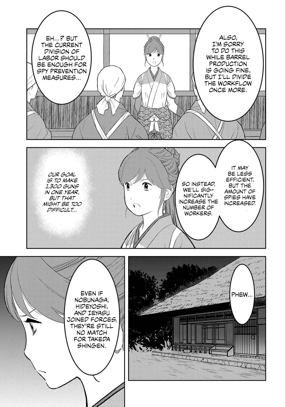Sengoku Komachi Kuroutan: Noukou Giga Chap 67 - Next Chap 68