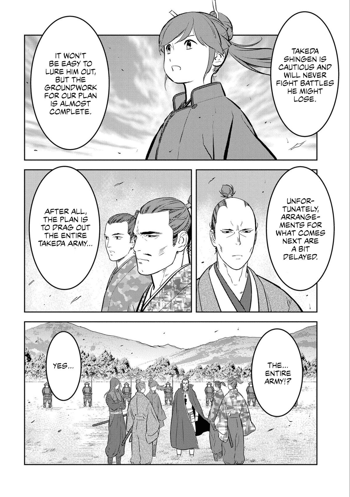 Sengoku Komachi Kuroutan: Noukou Giga Chap 67 - Next Chap 68