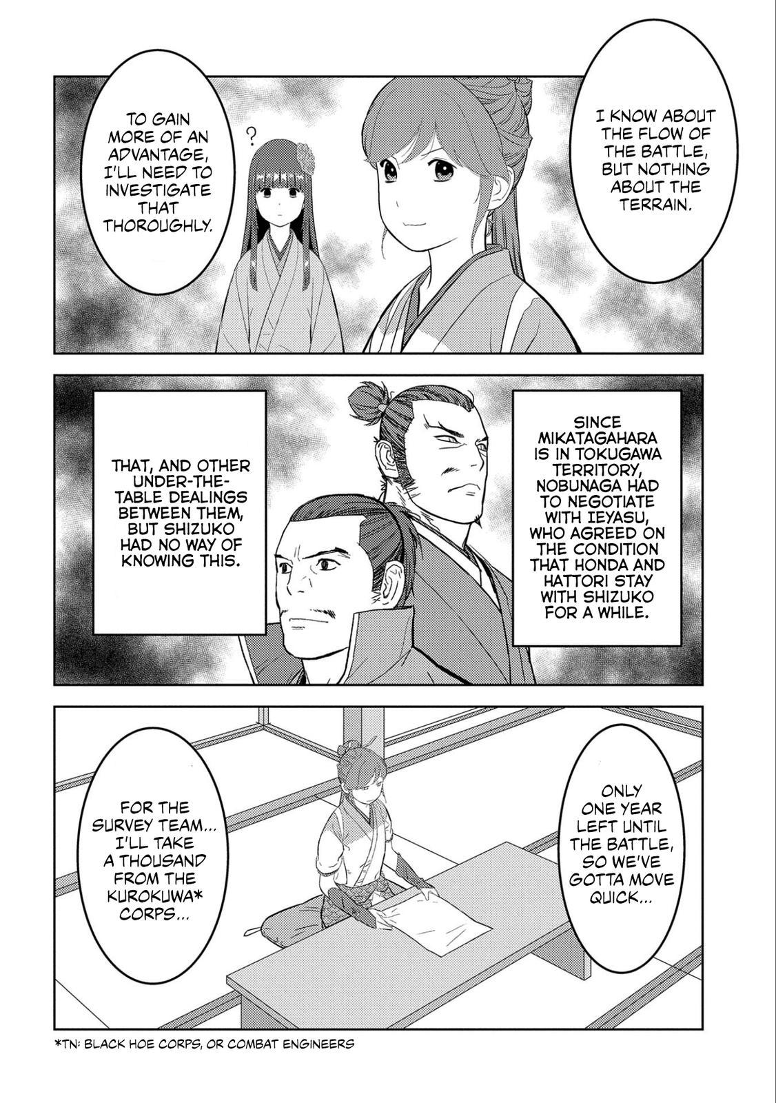 Sengoku Komachi Kuroutan: Noukou Giga Chap 64 - Next Chap 65
