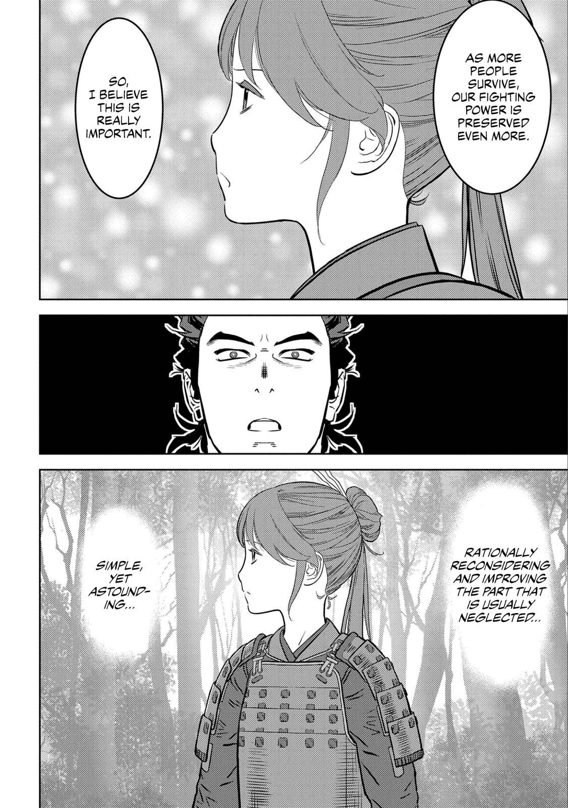 Sengoku Komachi Kuroutan: Noukou Giga Chap 64 - Next Chap 65