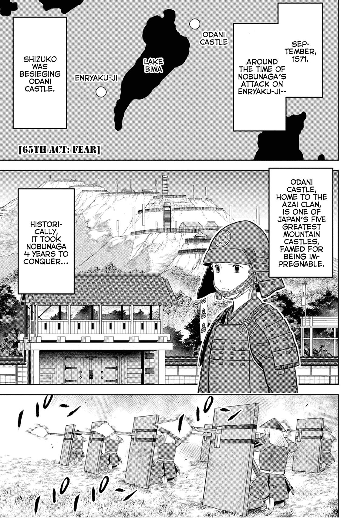 Sengoku Komachi Kuroutan: Noukou Giga Chap 65 - Next Chap 66