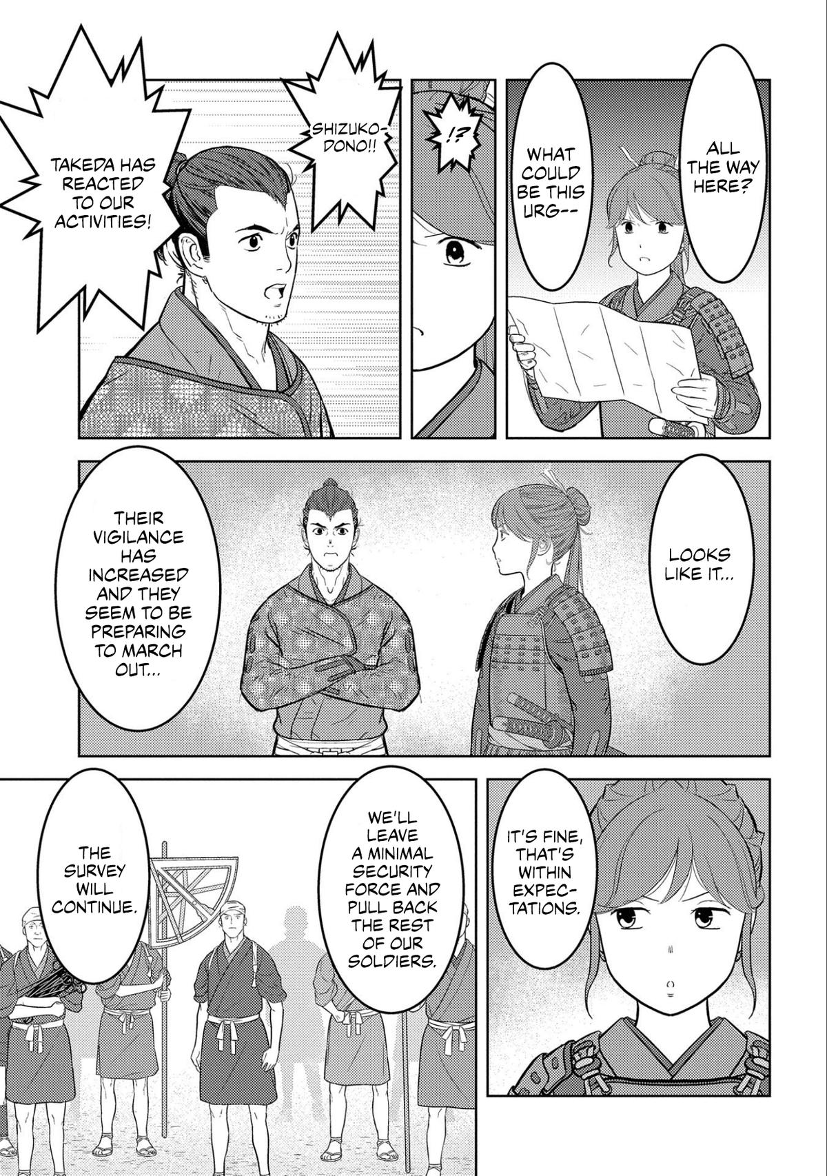 Sengoku Komachi Kuroutan: Noukou Giga Chap 66 - Next Chap 67