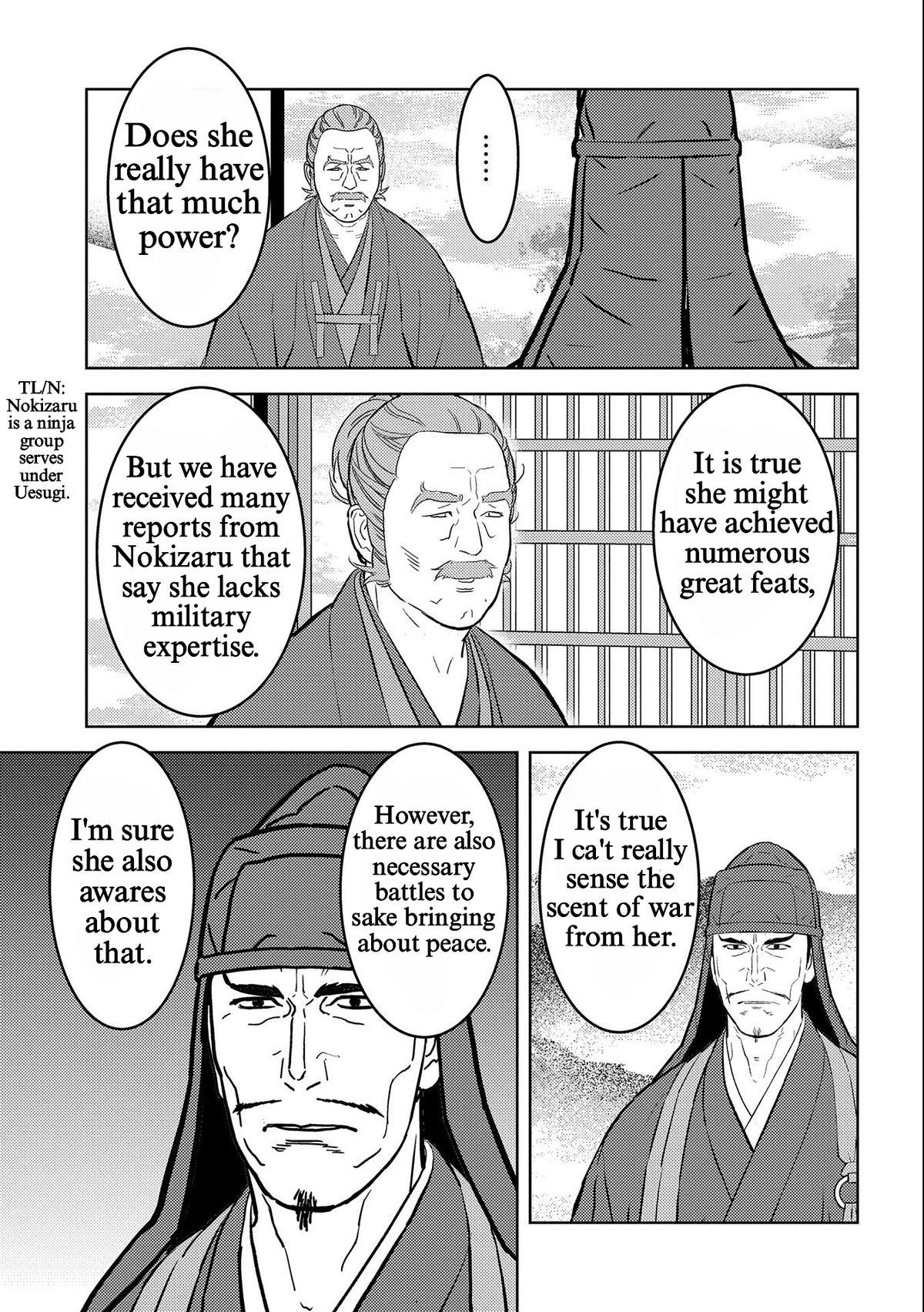 Sengoku Komachi Kuroutan: Noukou Giga Chap 69 - Next Chap 70