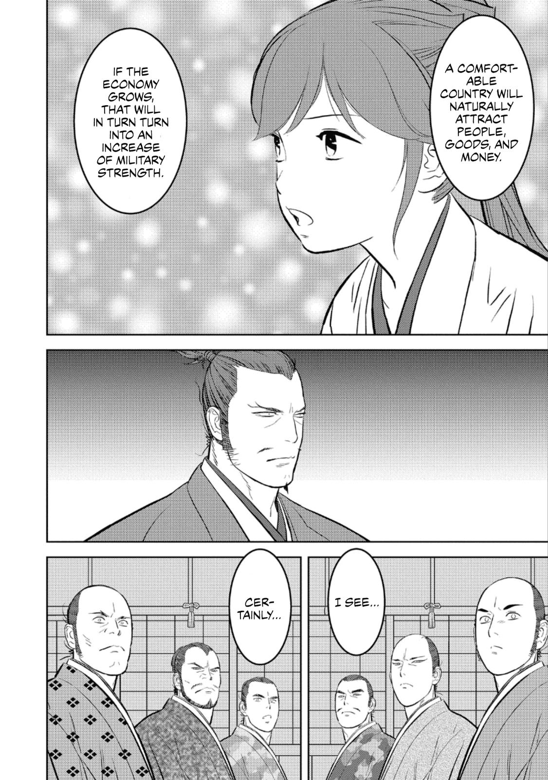 Sengoku Komachi Kuroutan: Noukou Giga Chap 60 - Next Chap 61