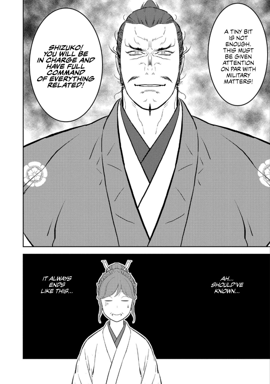 Sengoku Komachi Kuroutan: Noukou Giga Chap 60 - Next Chap 61