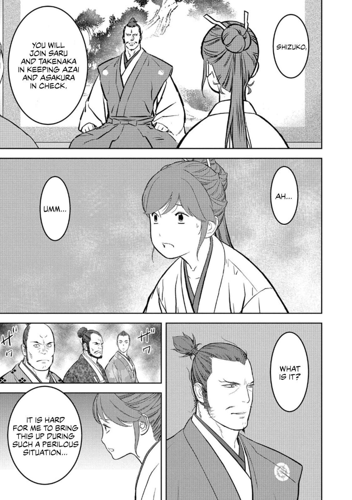 Sengoku Komachi Kuroutan: Noukou Giga Chap 60 - Next Chap 61
