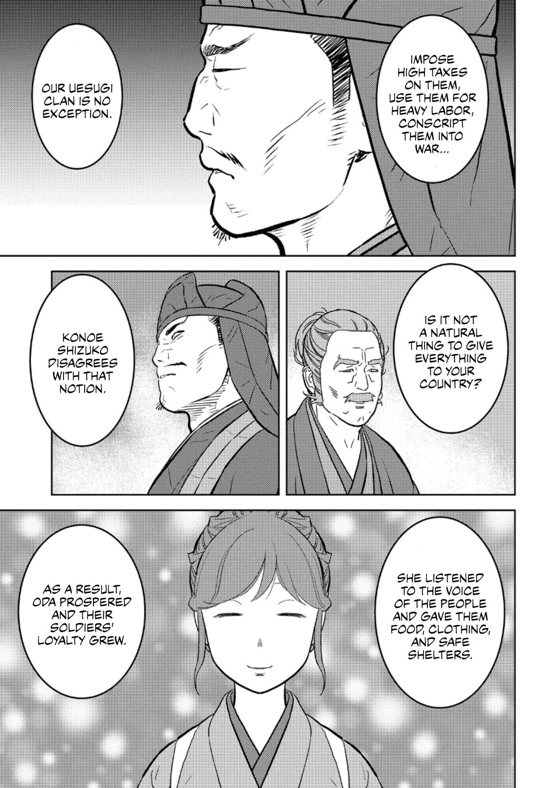 Sengoku Komachi Kuroutan: Noukou Giga Chap 60 - Next Chap 61