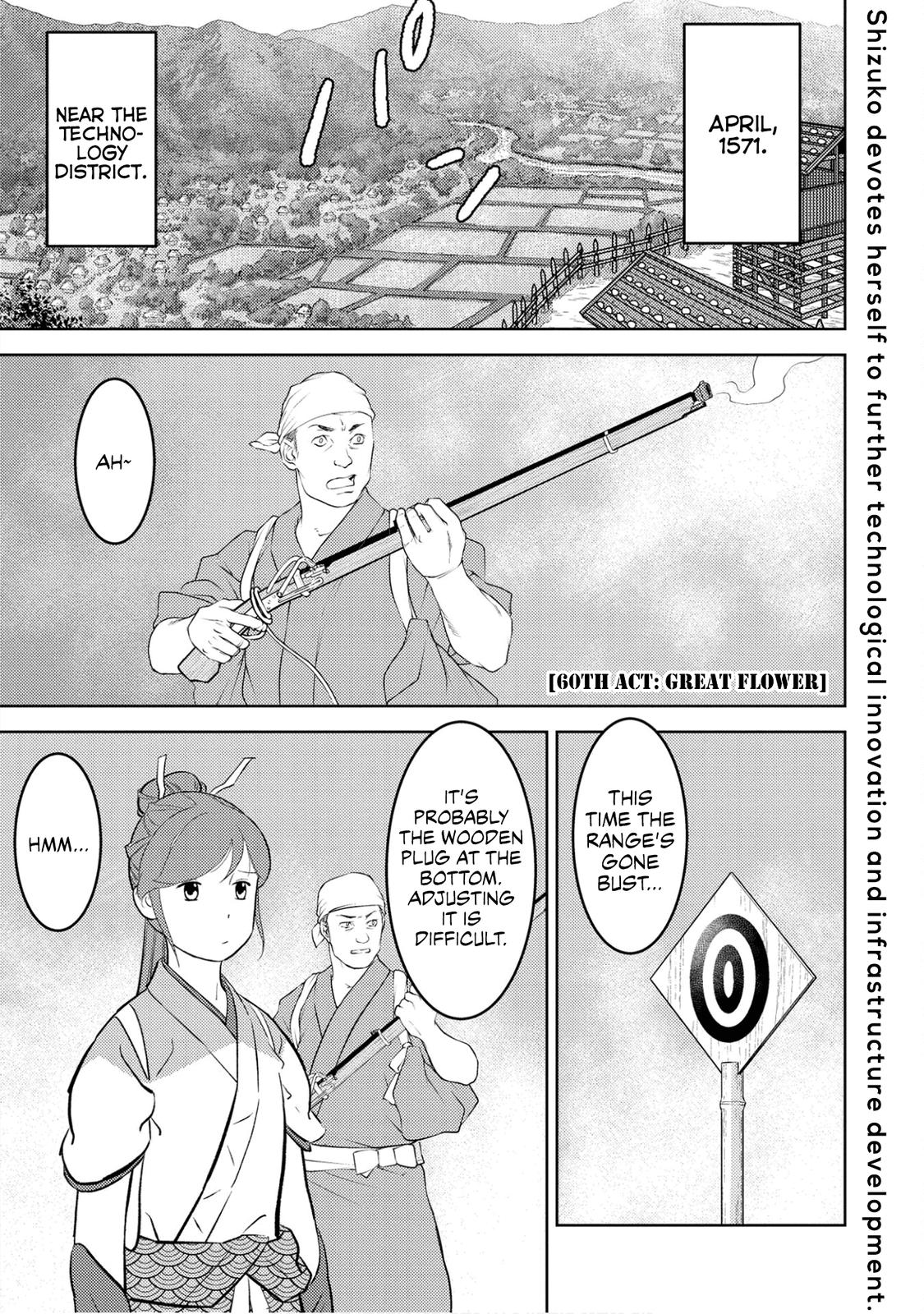Sengoku Komachi Kuroutan: Noukou Giga Chap 60 - Next Chap 61
