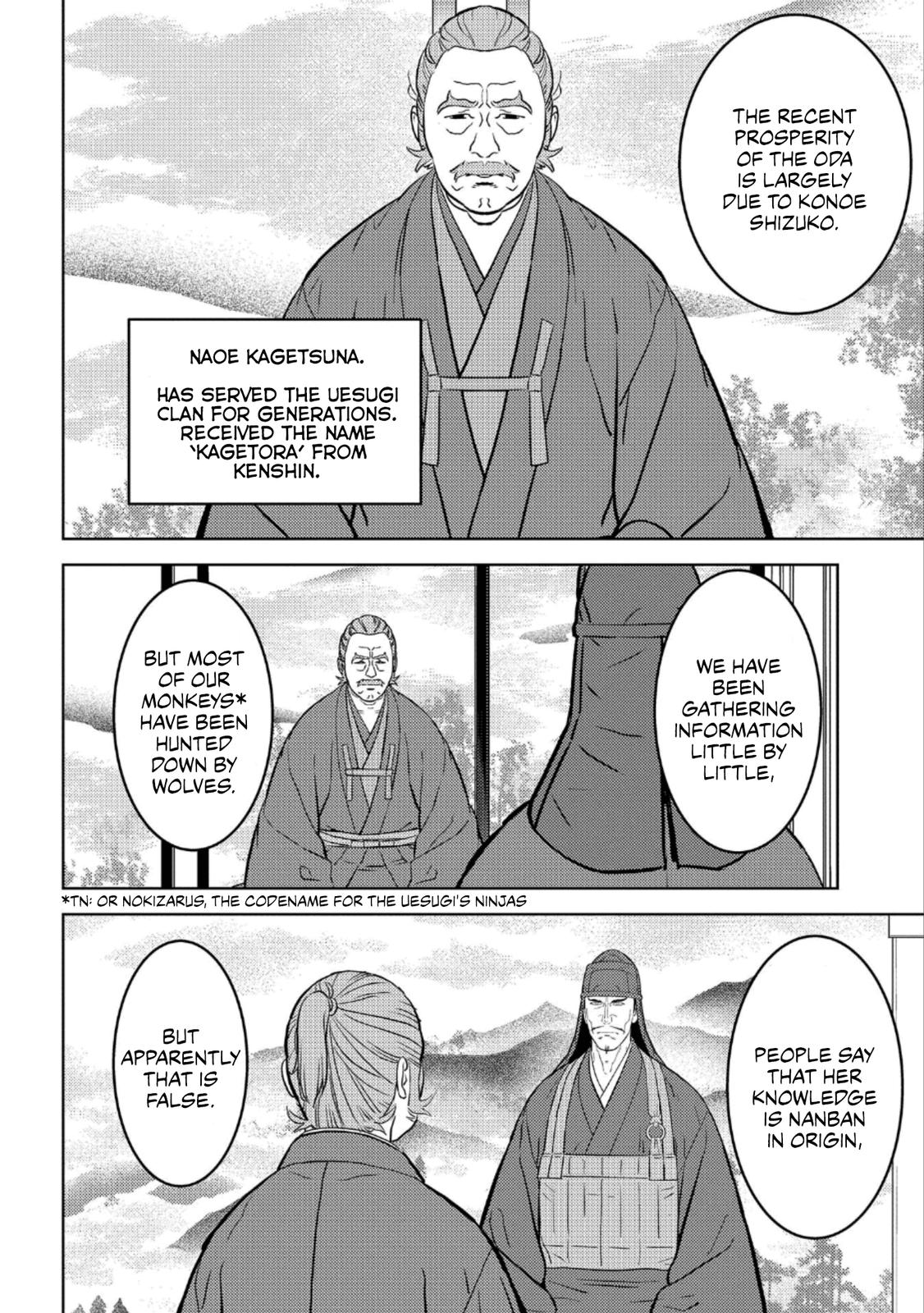Sengoku Komachi Kuroutan: Noukou Giga Chap 60 - Next Chap 61