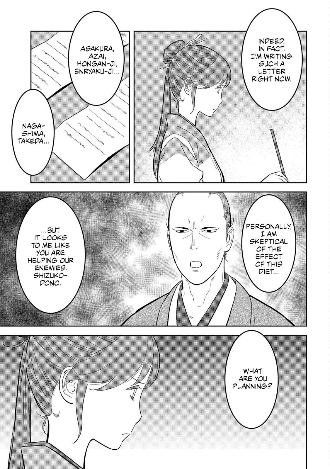 Sengoku Komachi Kuroutan: Noukou Giga Chap 61 - Next Chap 62