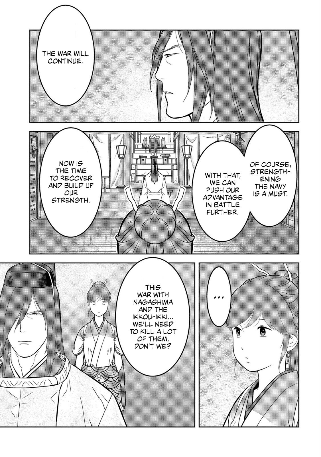 Sengoku Komachi Kuroutan: Noukou Giga Chap 62 - Next Chap 63