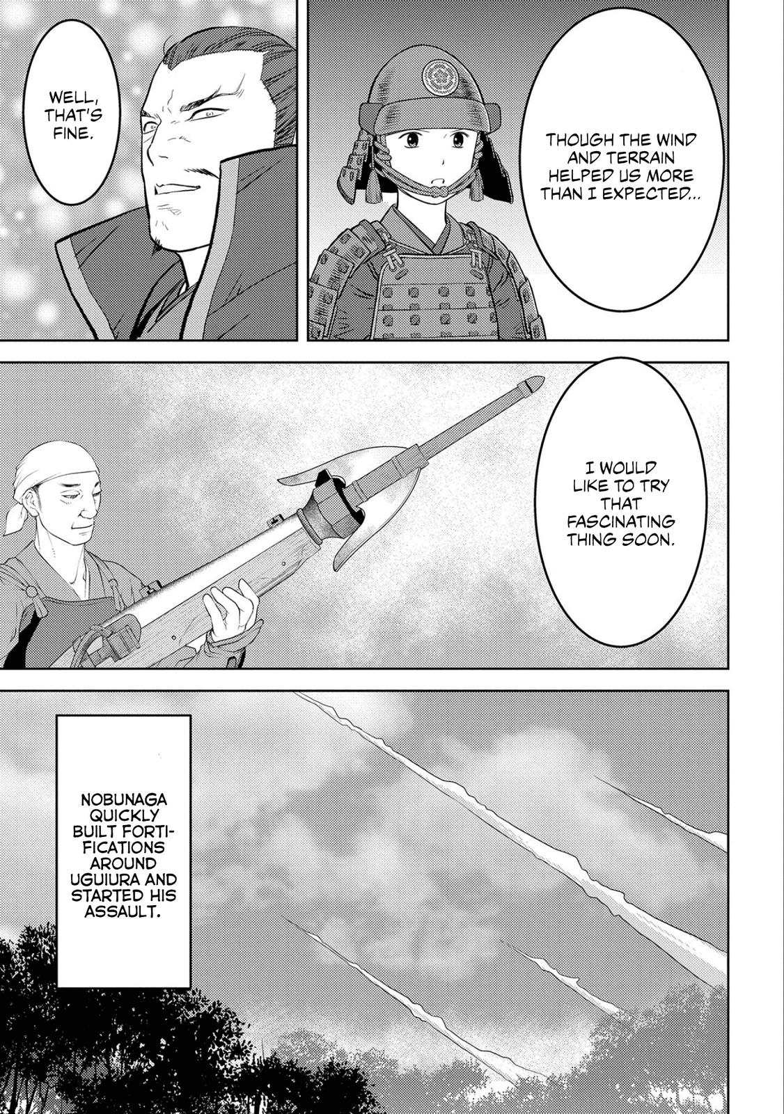 Sengoku Komachi Kuroutan: Noukou Giga Chap 62 - Next Chap 63