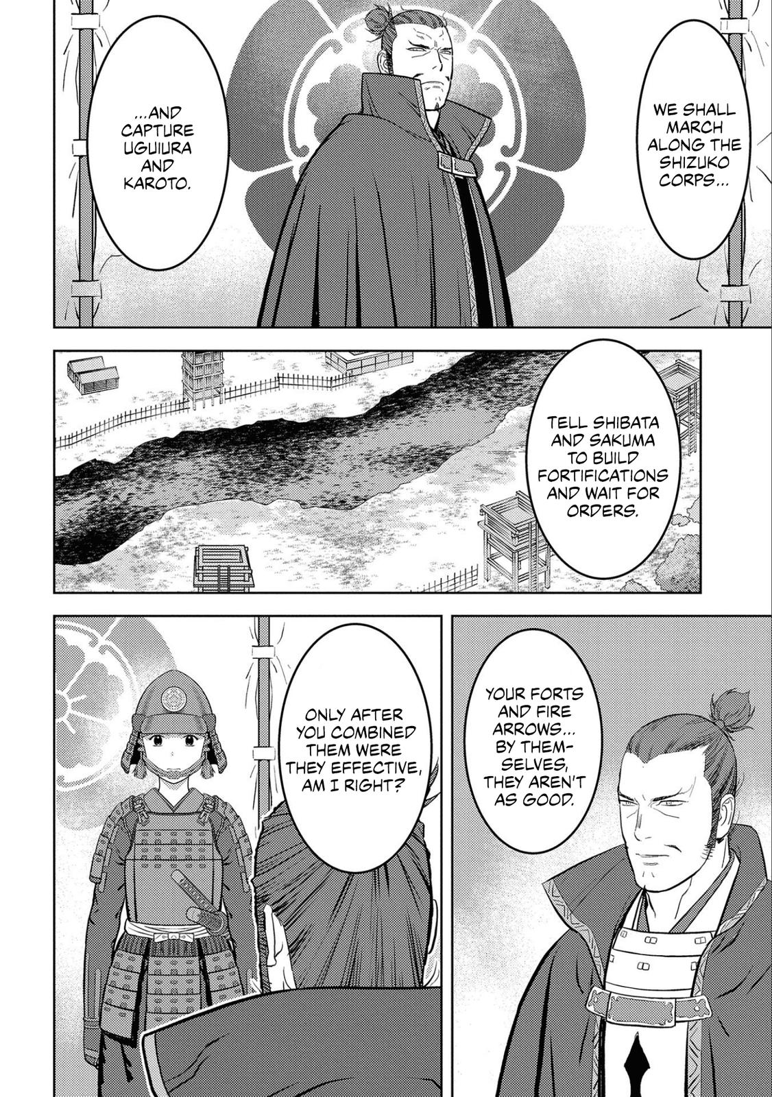 Sengoku Komachi Kuroutan: Noukou Giga Chap 62 - Next Chap 63