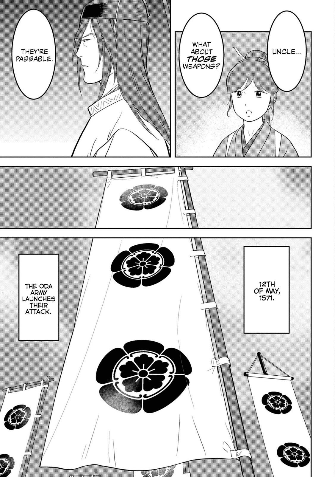 Sengoku Komachi Kuroutan: Noukou Giga Chap 62 - Next Chap 63