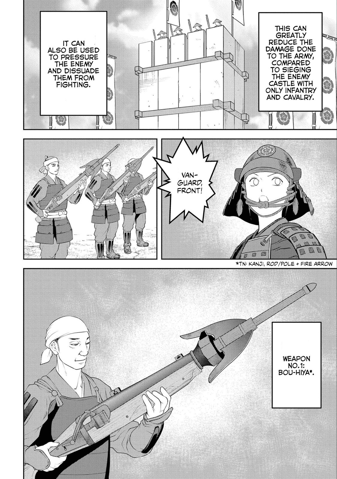 Sengoku Komachi Kuroutan: Noukou Giga Chap 62 - Next Chap 63