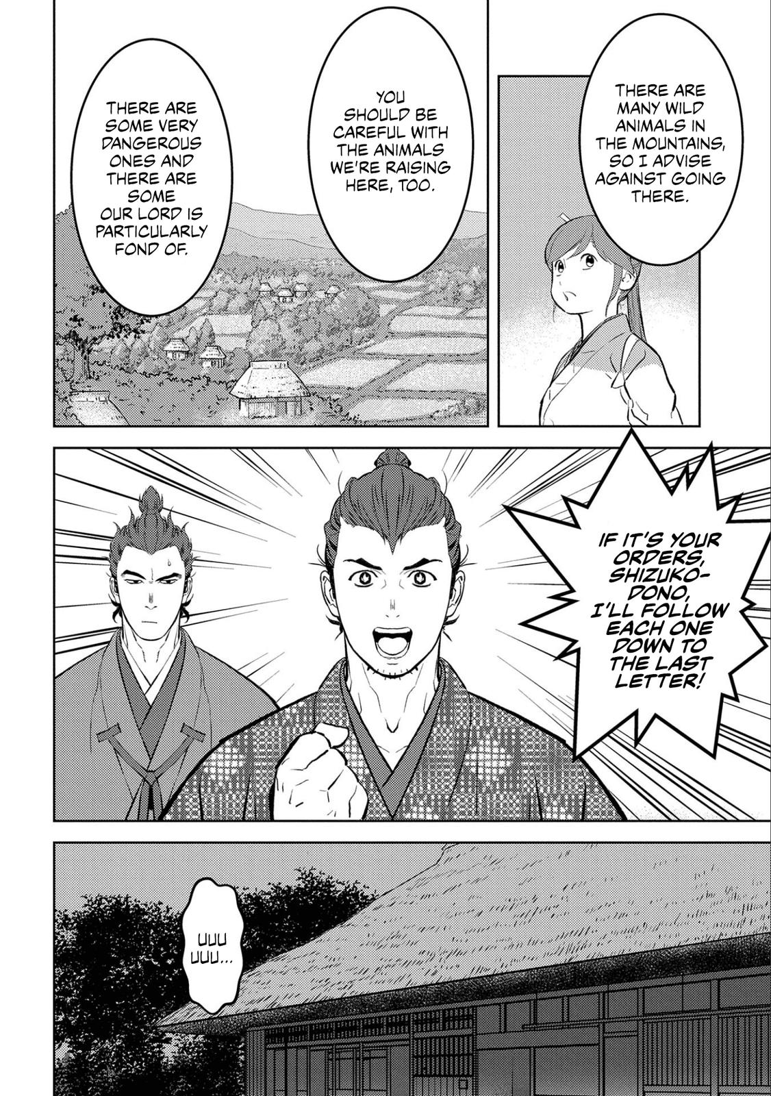 Sengoku Komachi Kuroutan: Noukou Giga Chap 63 - Next Chap 64