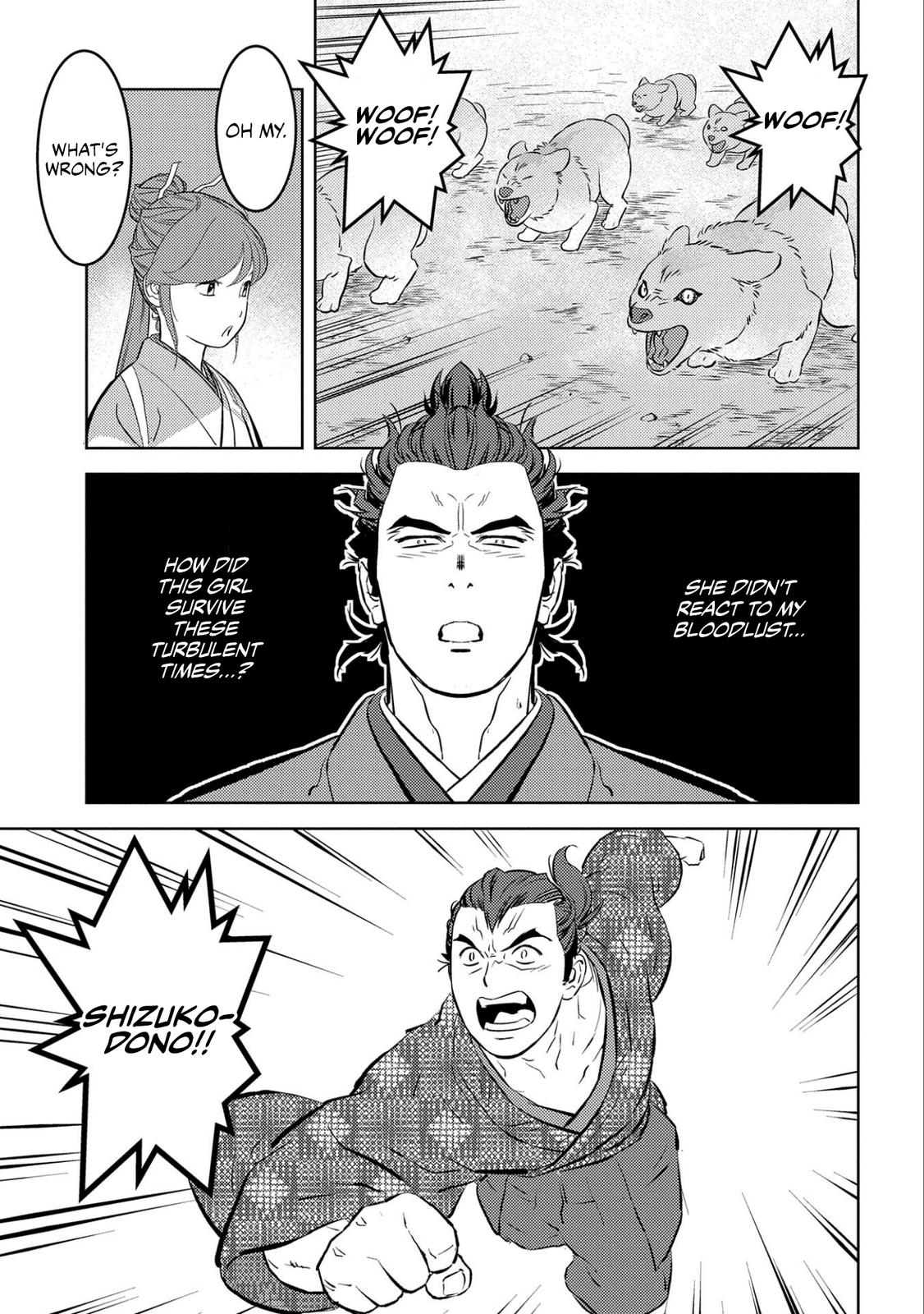 Sengoku Komachi Kuroutan: Noukou Giga Chap 63 - Next Chap 64