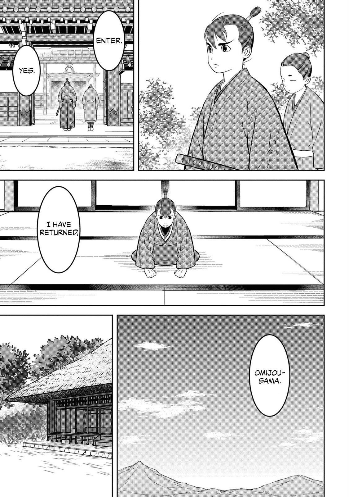 Sengoku Komachi Kuroutan: Noukou Giga Chap 63 - Next Chap 64