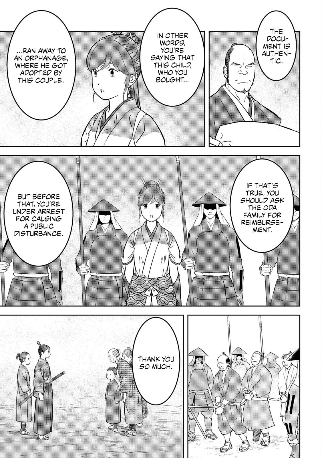 Sengoku Komachi Kuroutan: Noukou Giga Chap 63 - Next Chap 64