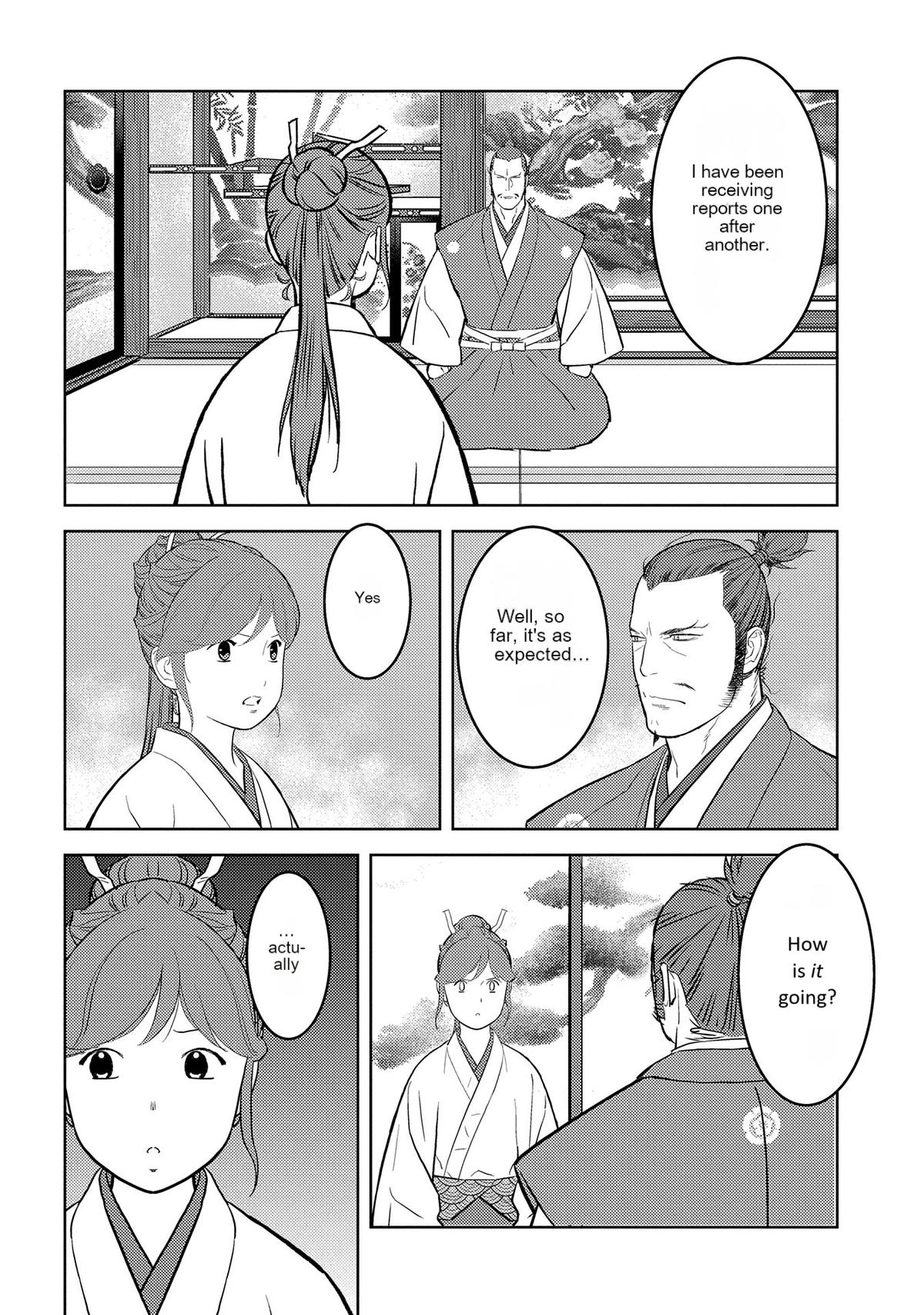 Sengoku Komachi Kuroutan: Noukou Giga Chap 77 - Next Chap 78