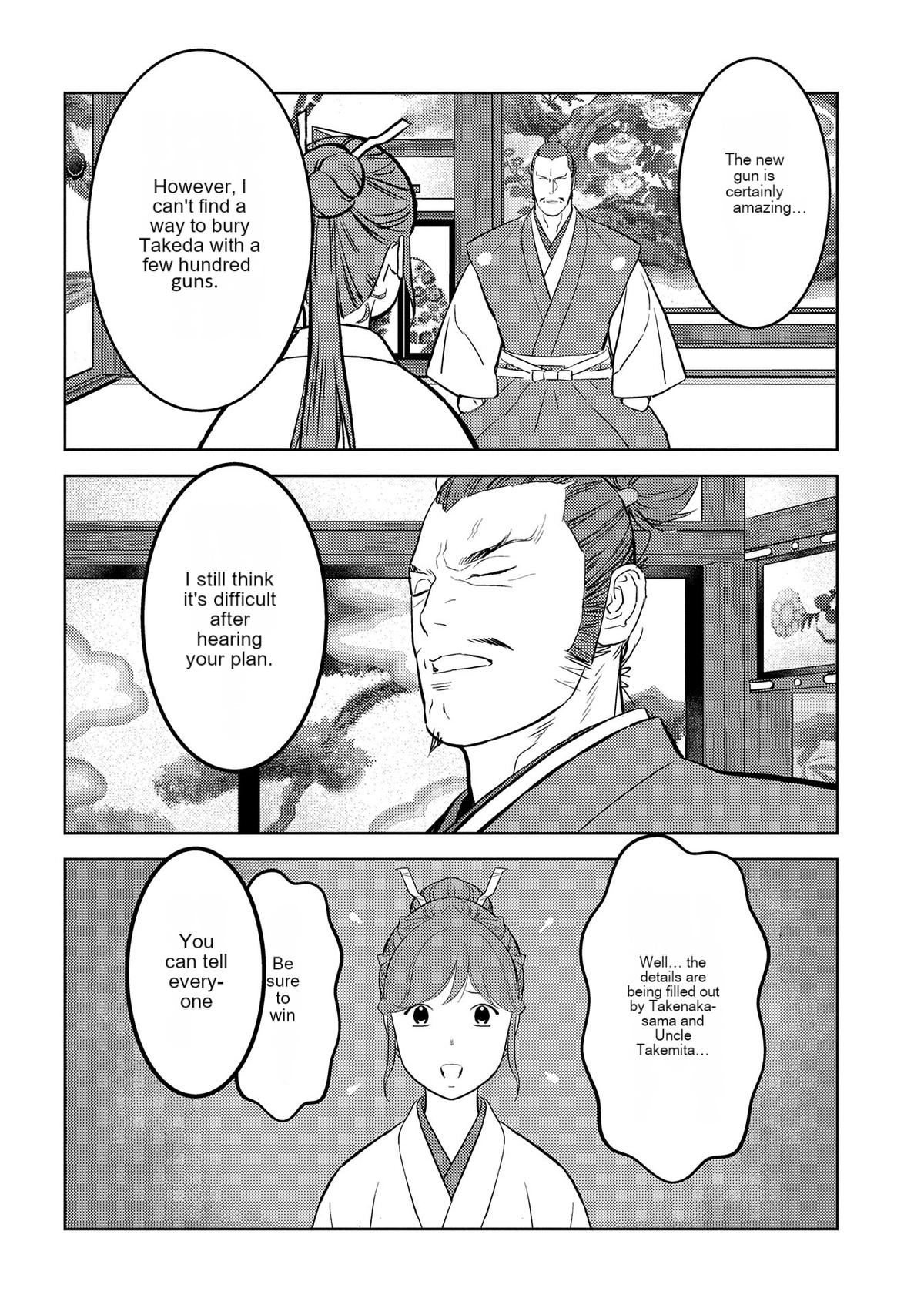 Sengoku Komachi Kuroutan: Noukou Giga Chap 77 - Next Chap 78