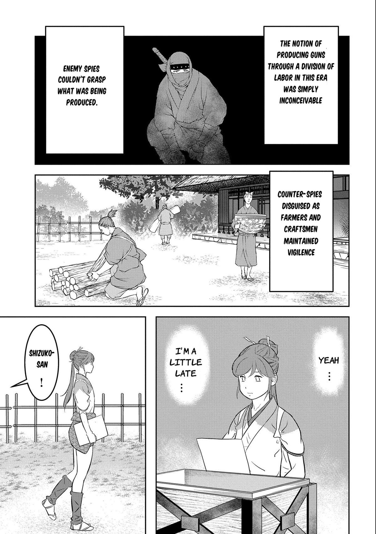 Sengoku Komachi Kuroutan: Noukou Giga Chap 75 - Next Chap 76