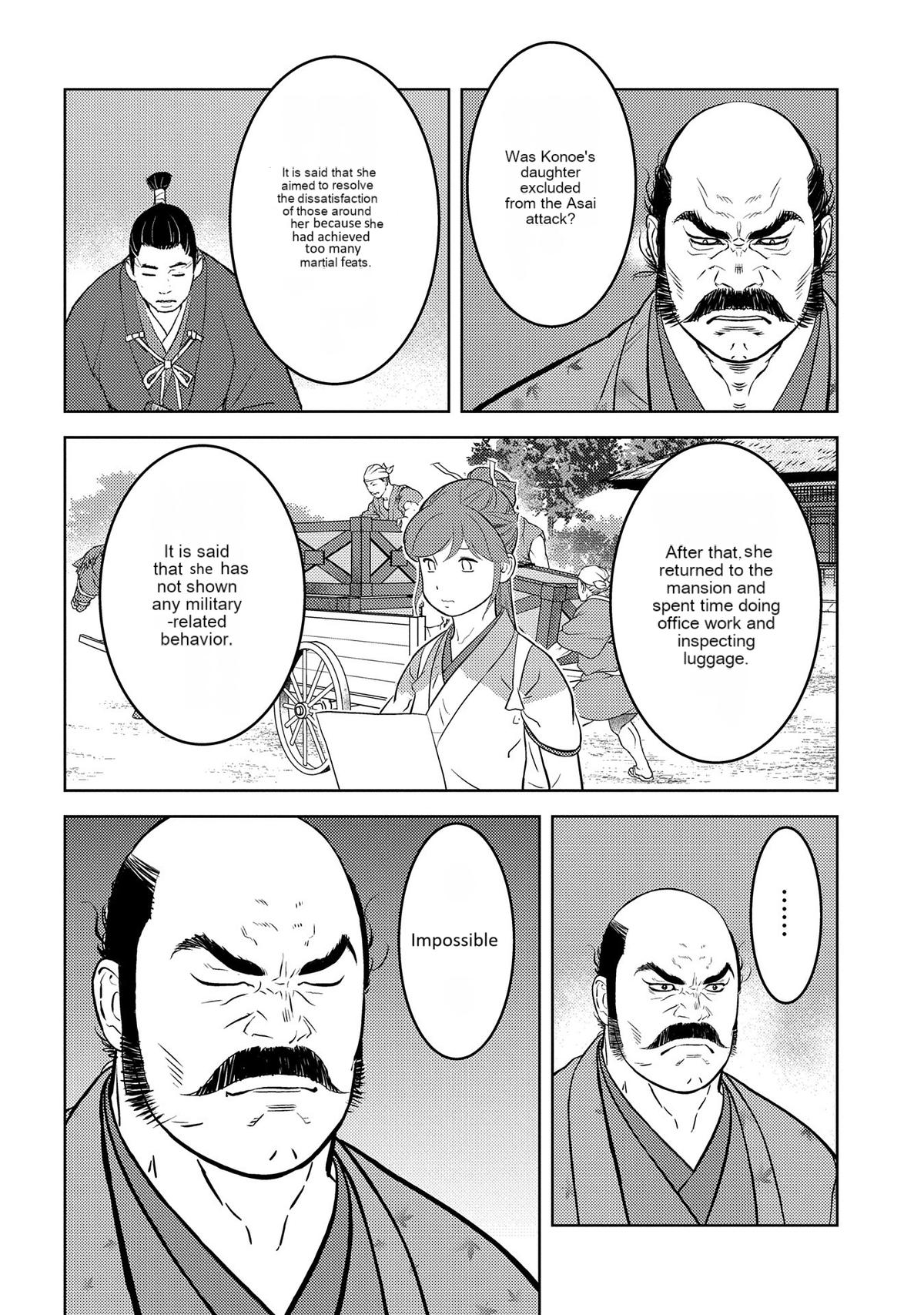Sengoku Komachi Kuroutan: Noukou Giga Chap 76 - Next Chap 77