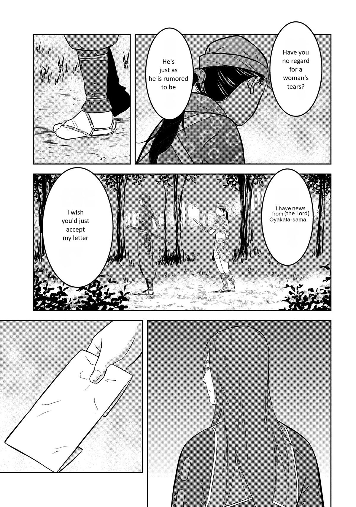 Sengoku Komachi Kuroutan: Noukou Giga Chap 76 - Next Chap 77