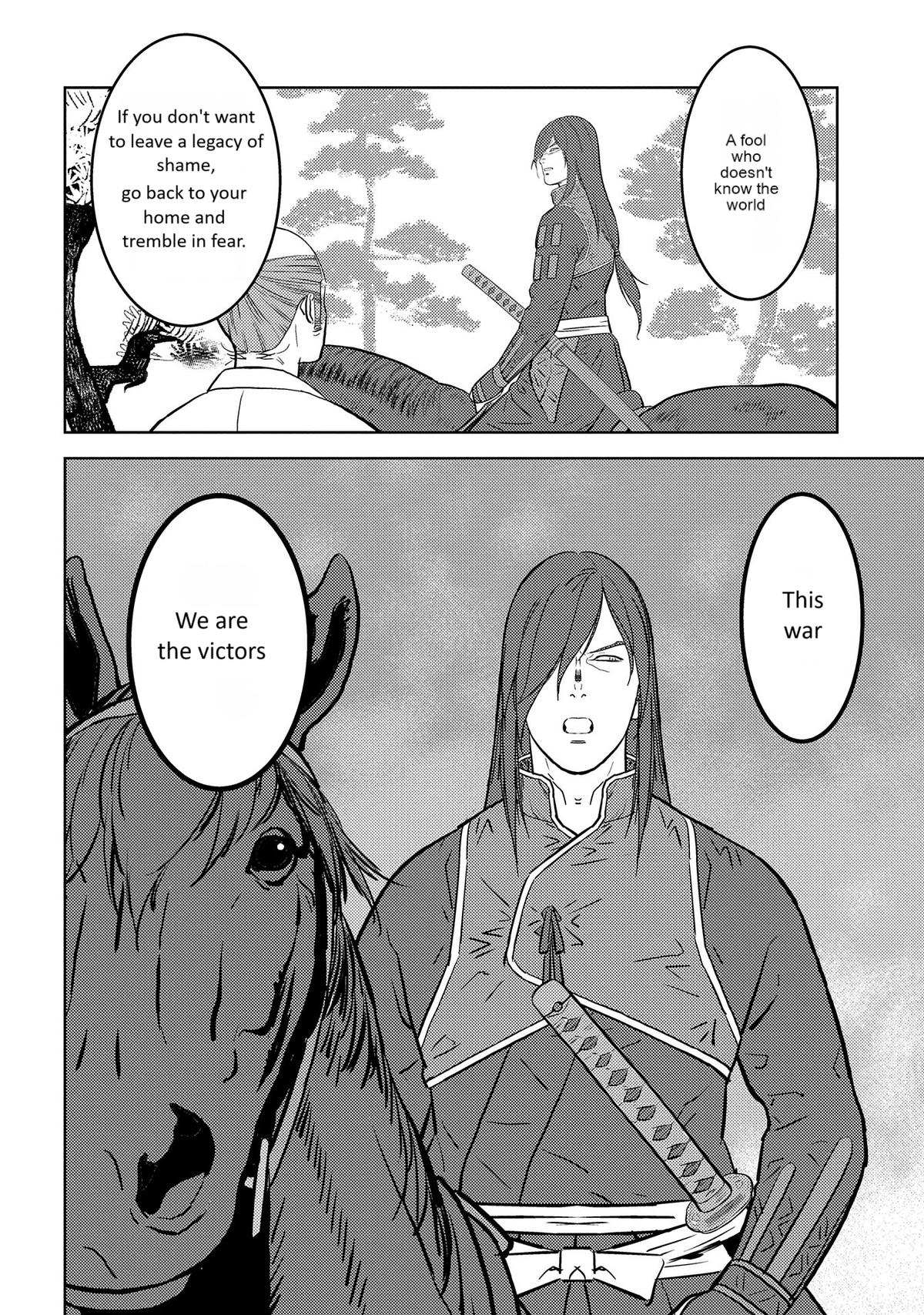 Sengoku Komachi Kuroutan: Noukou Giga Chap 78 - Next Chap 79