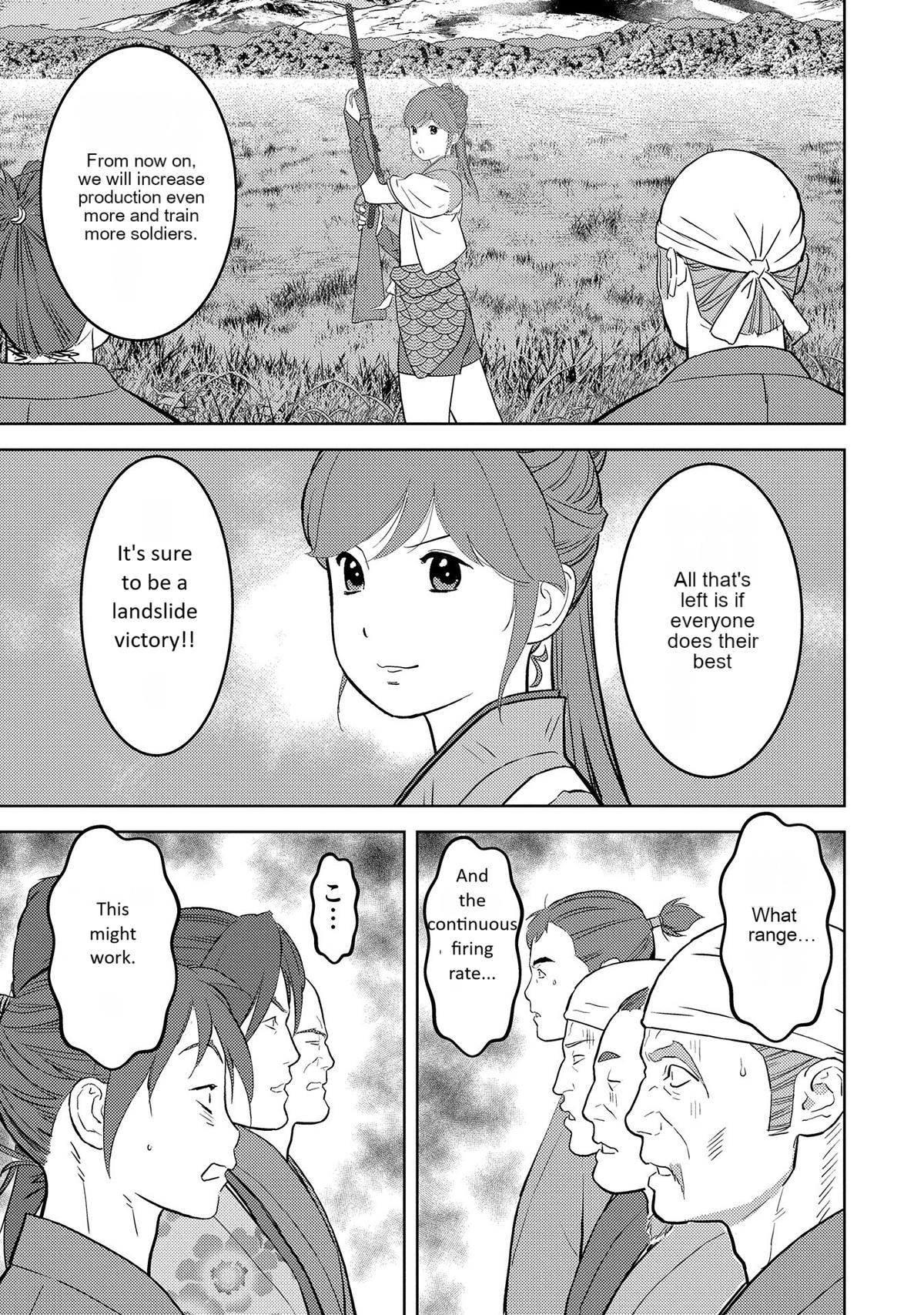 Sengoku Komachi Kuroutan: Noukou Giga Chap 79 - Next Chap 80