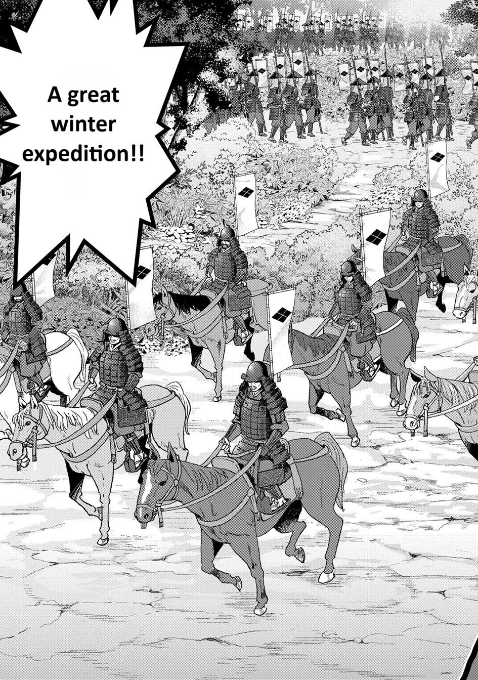 Sengoku Komachi Kuroutan: Noukou Giga Chap 79 - Next Chap 80