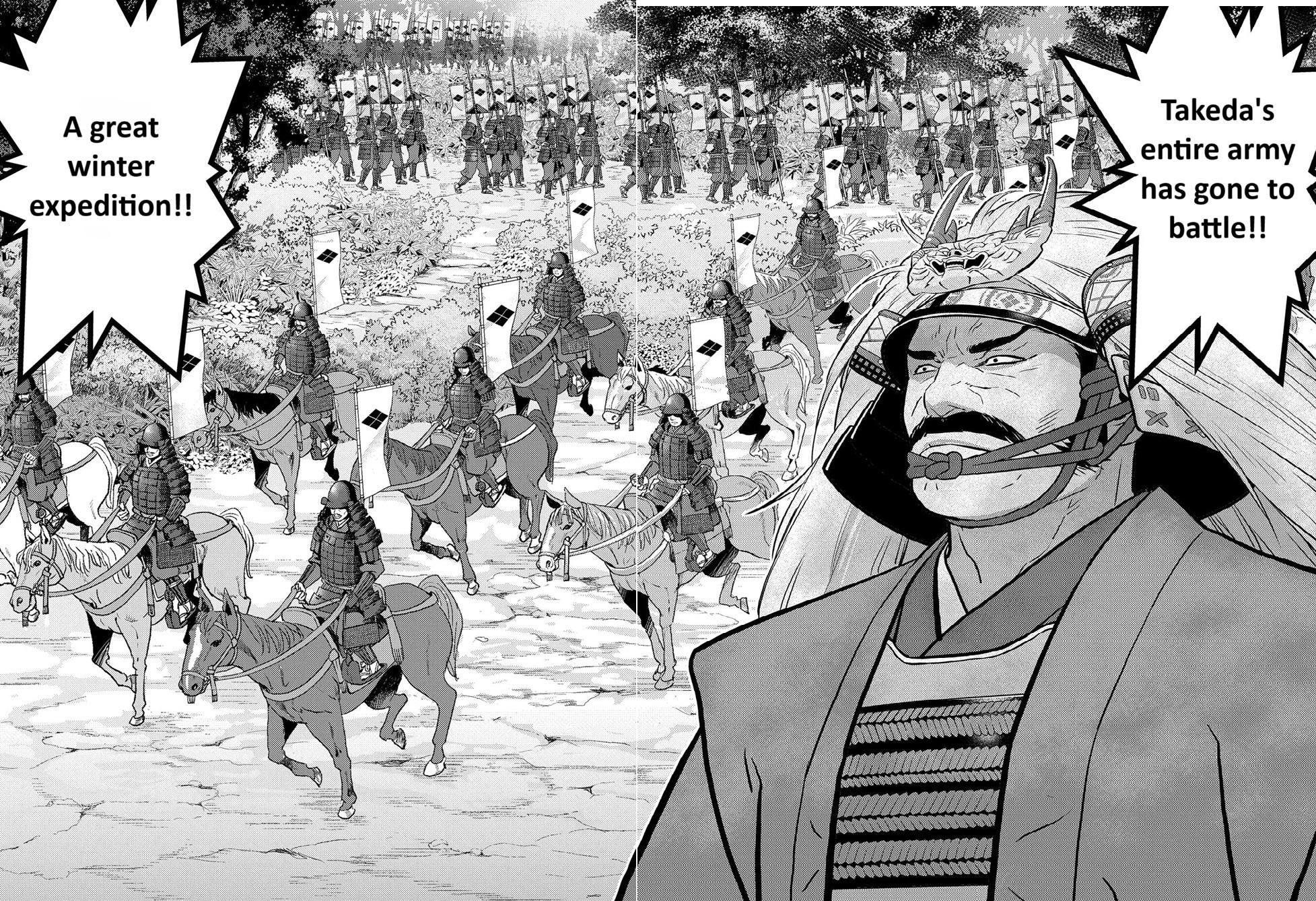 Sengoku Komachi Kuroutan: Noukou Giga Chap 79 - Next Chap 80