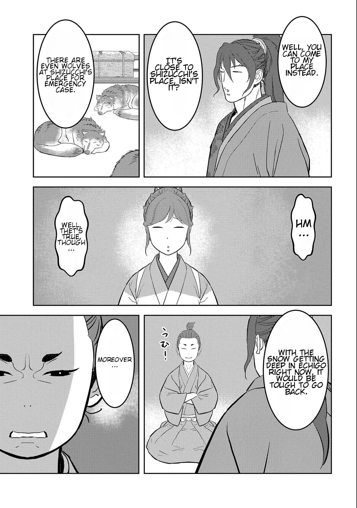 Sengoku Komachi Kuroutan: Noukou Giga Chap 70 - Next Chap 71