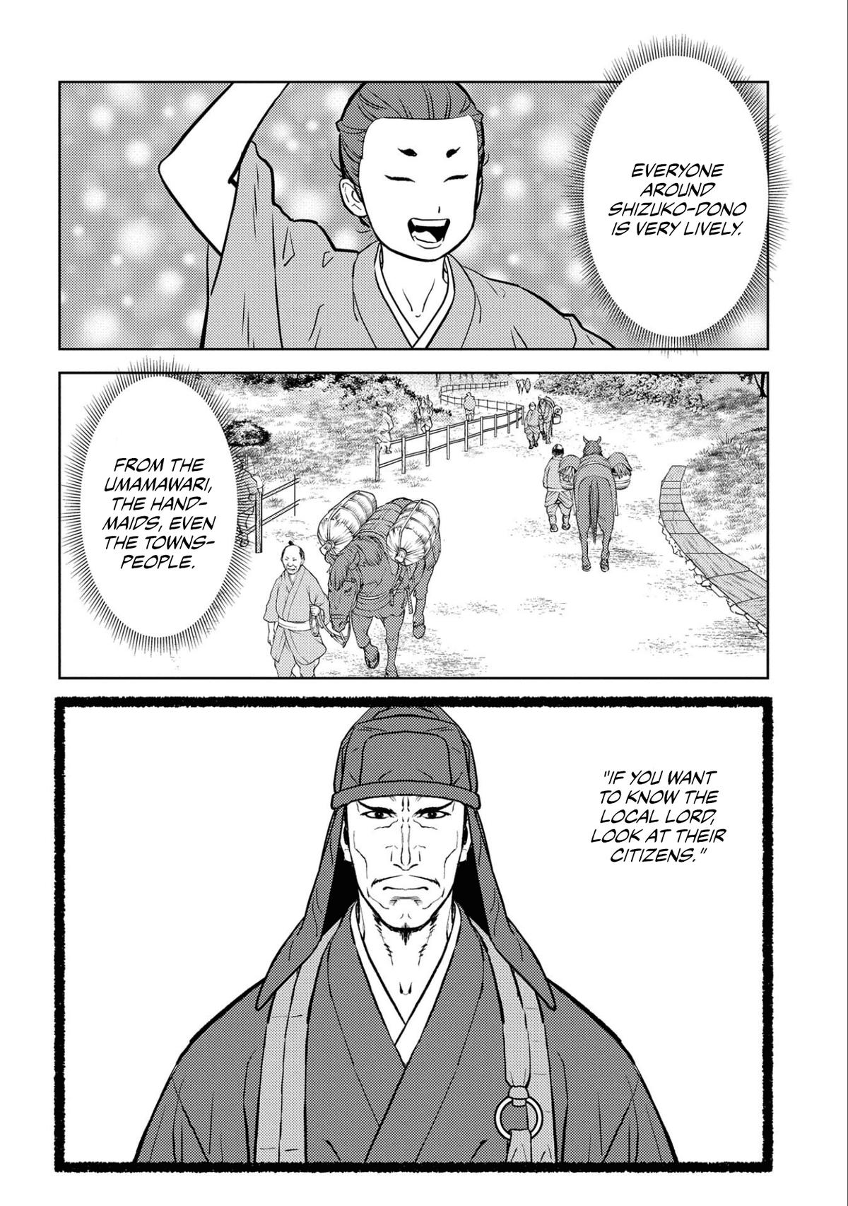 Sengoku Komachi Kuroutan: Noukou Giga Chap 71 - Next Chap 72