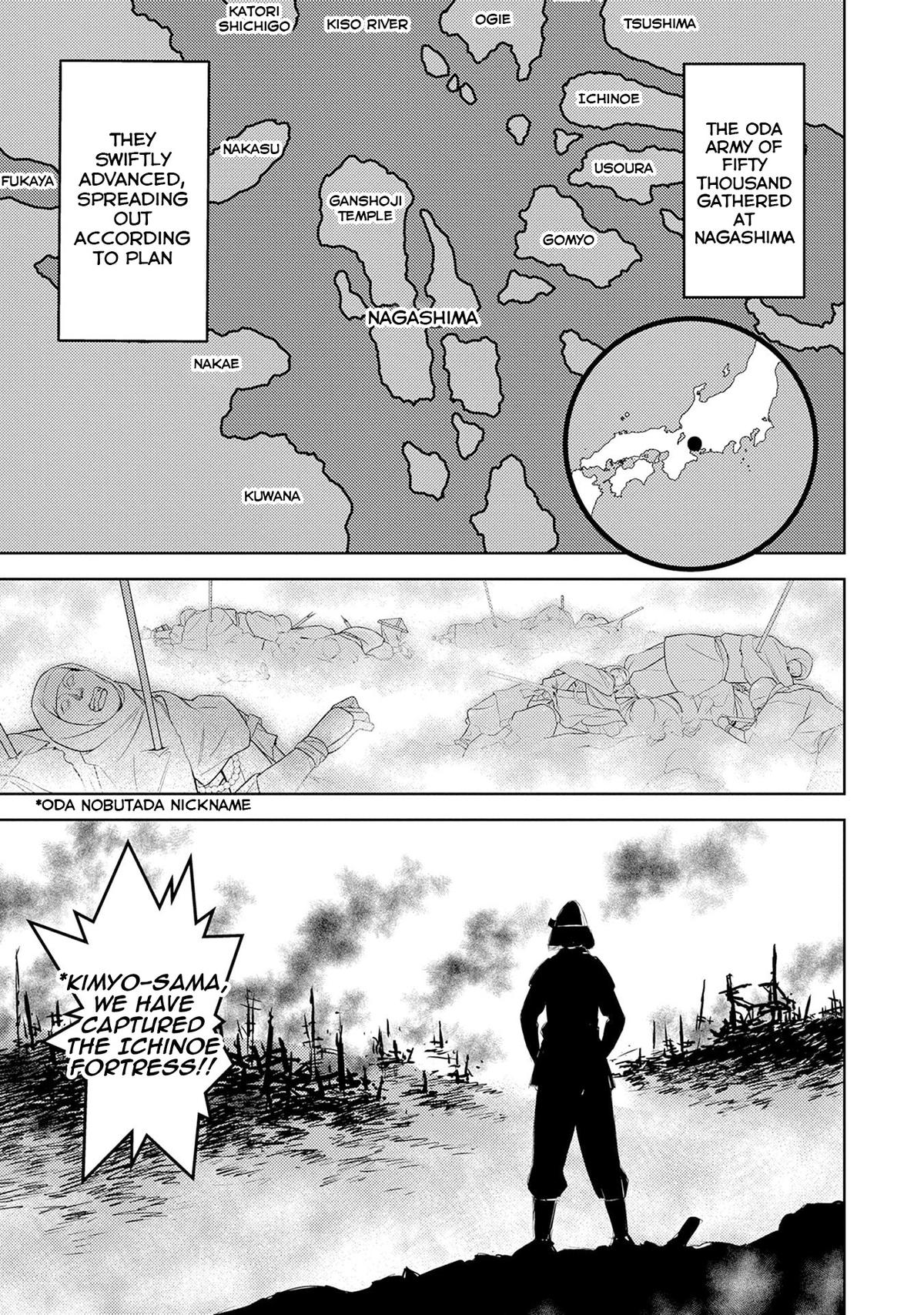 Sengoku Komachi Kuroutan: Noukou Giga Chap 87 - Next Chap 88