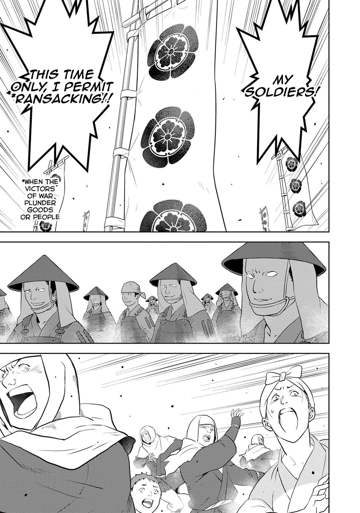 Sengoku Komachi Kuroutan: Noukou Giga Chap 87 - Next Chap 88