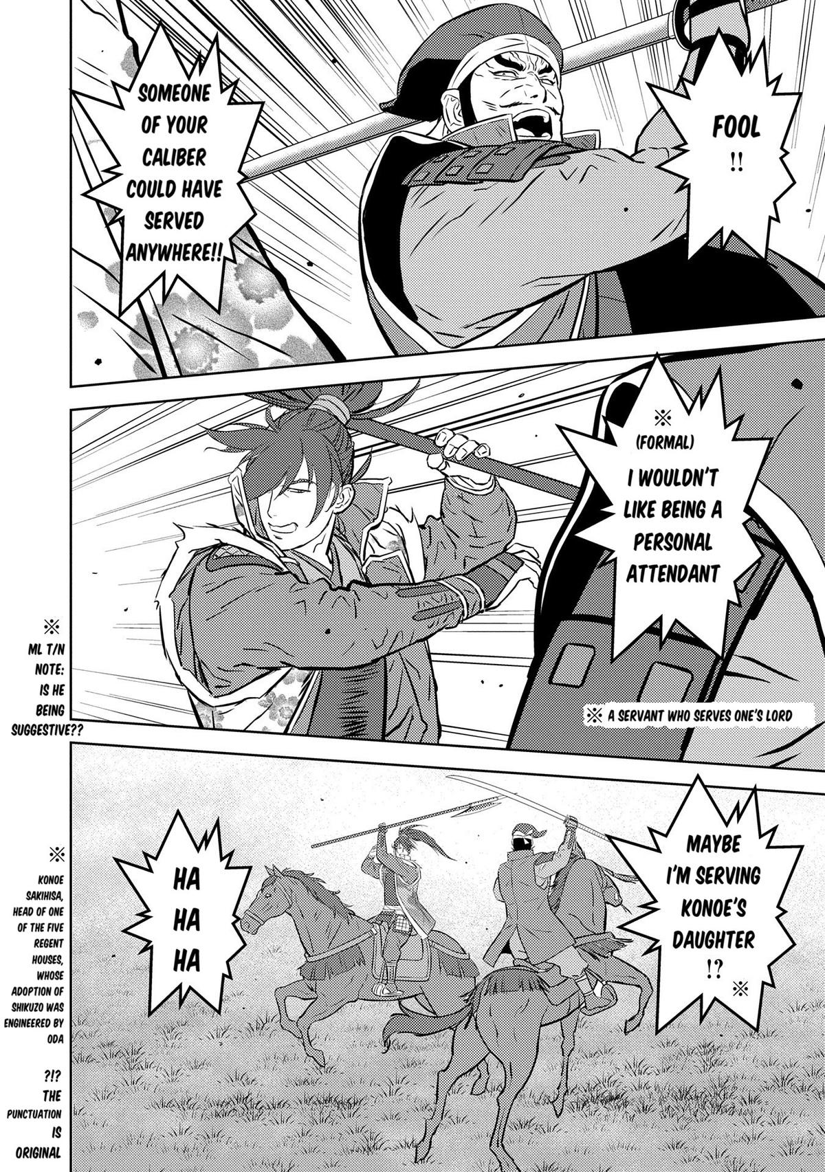 Sengoku Komachi Kuroutan: Noukou Giga Chap 84 - Next Chap 85