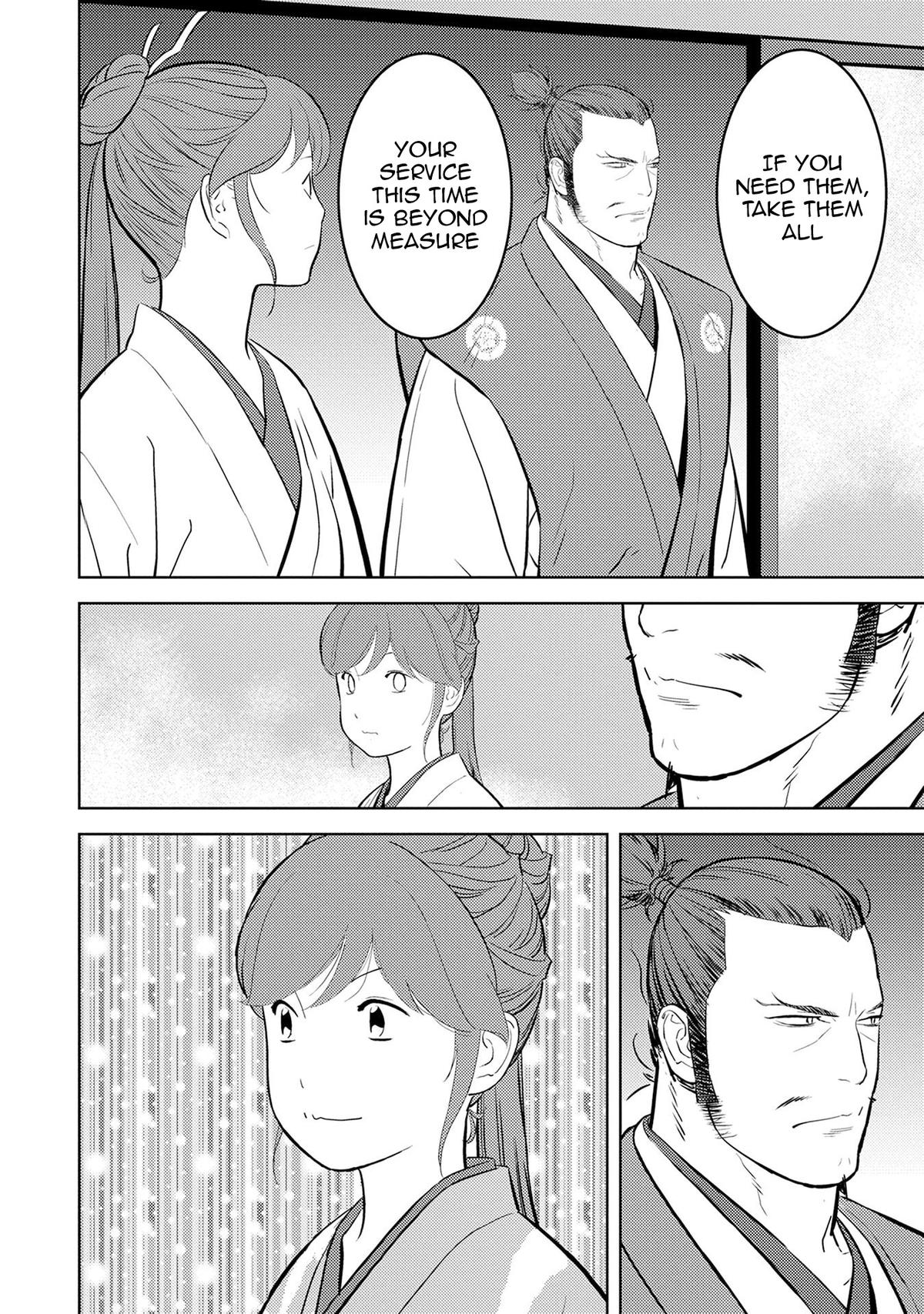 Sengoku Komachi Kuroutan: Noukou Giga Chap 88 - Next Chap 89