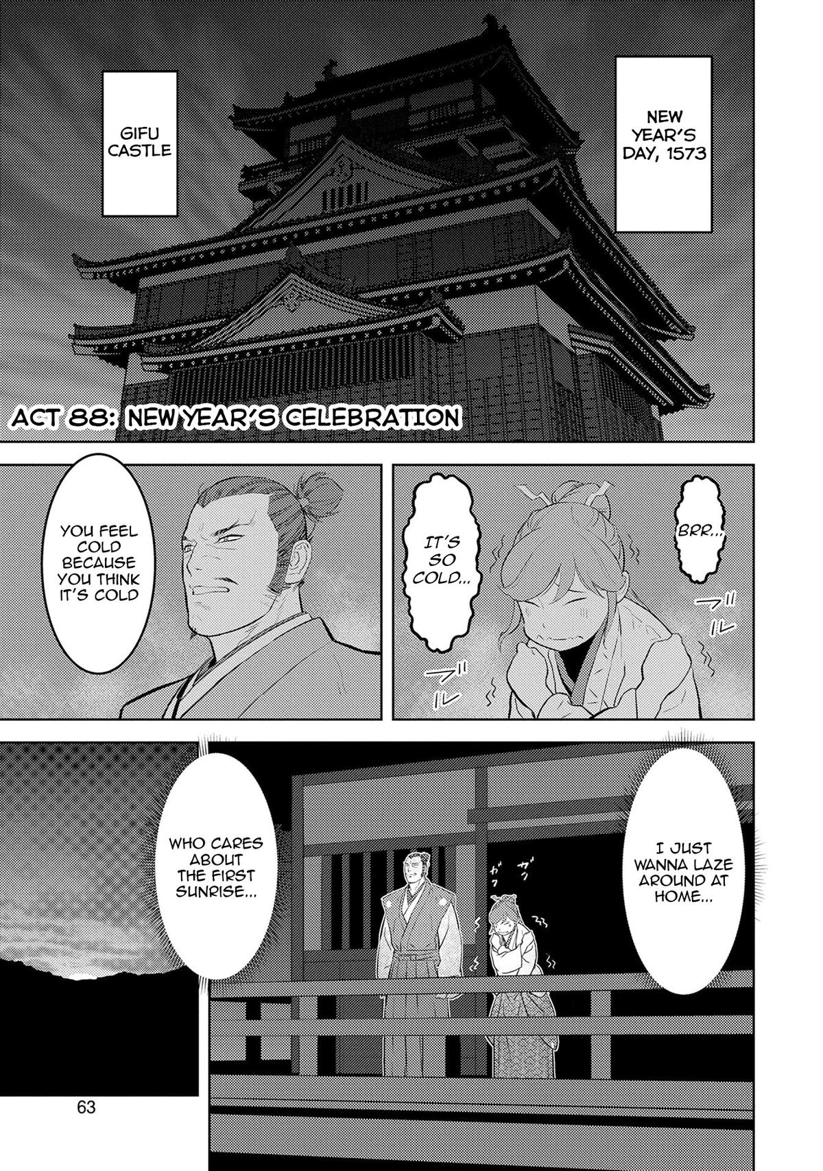 Sengoku Komachi Kuroutan: Noukou Giga Chap 88 - Next Chap 89