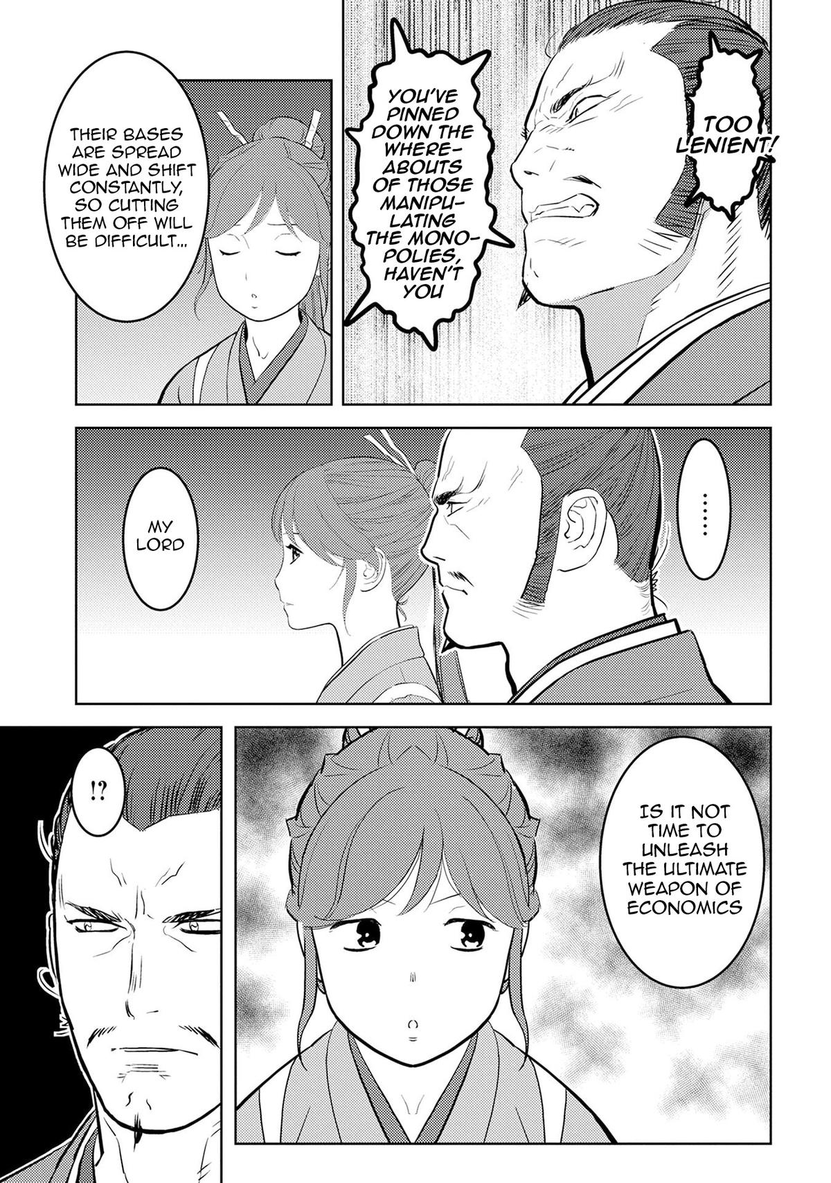 Sengoku Komachi Kuroutan: Noukou Giga Chap 89 - Next Chap 90