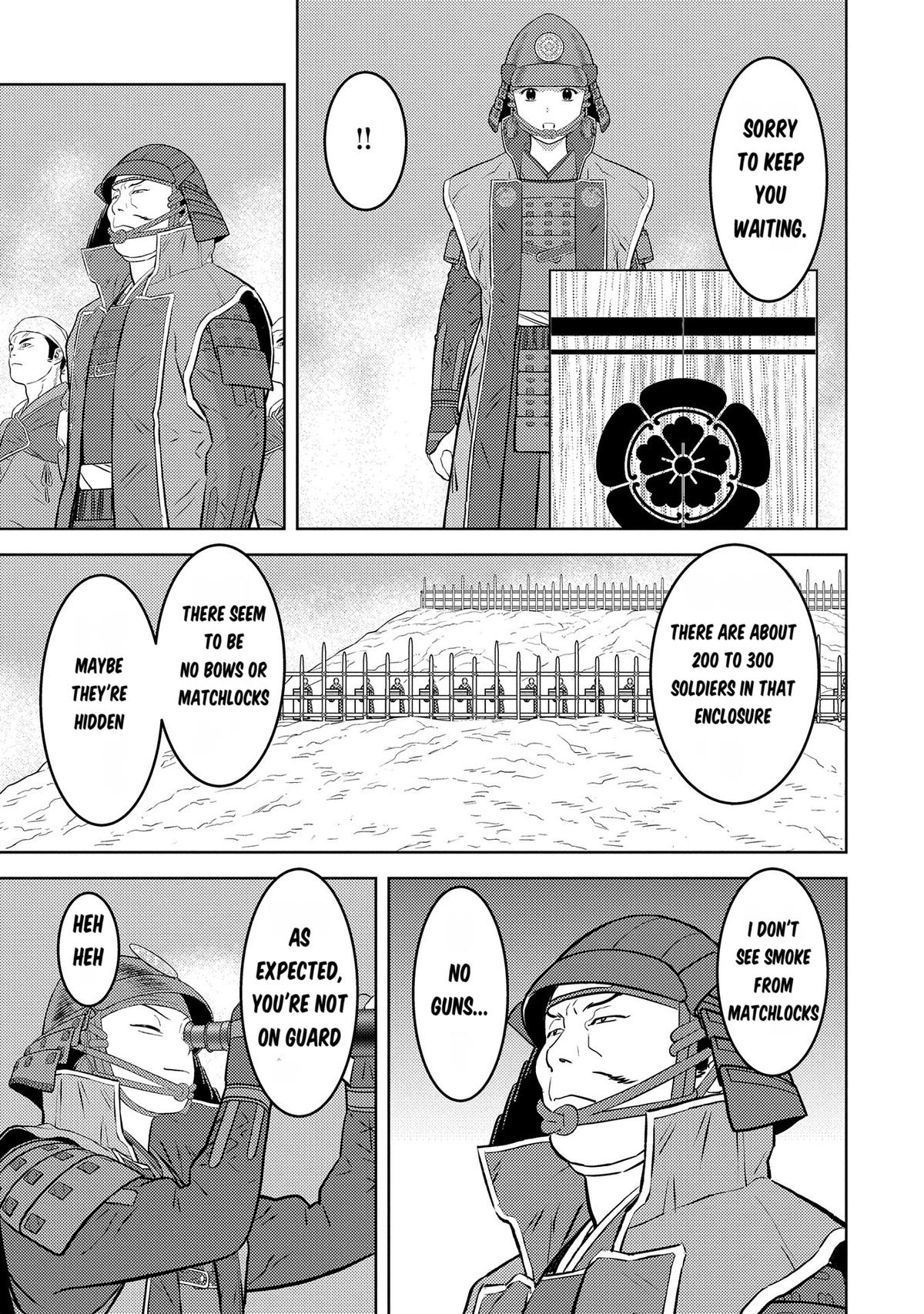 Sengoku Komachi Kuroutan: Noukou Giga Chap 81 - Next Chap 82