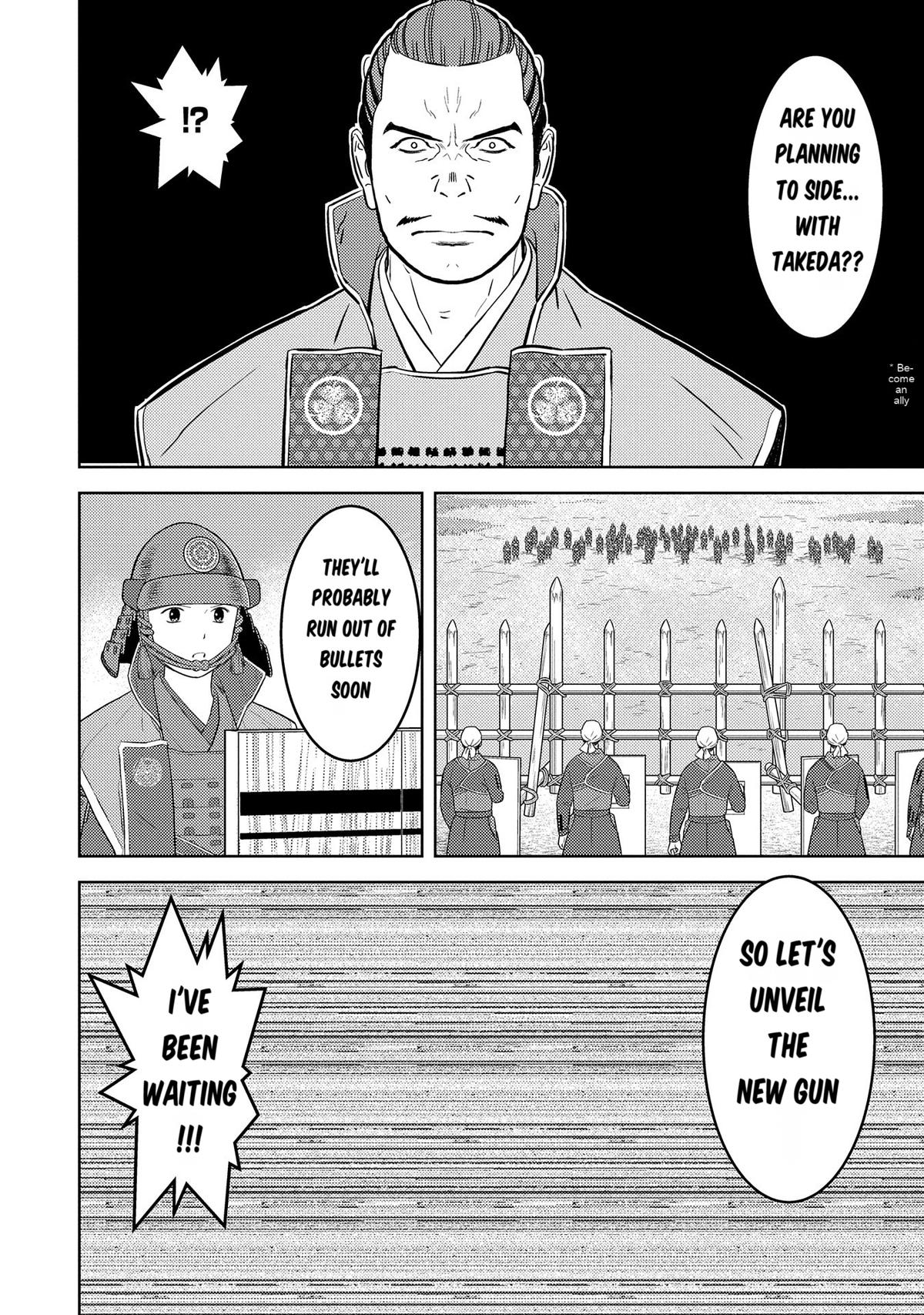 Sengoku Komachi Kuroutan: Noukou Giga Chap 81 - Next Chap 82
