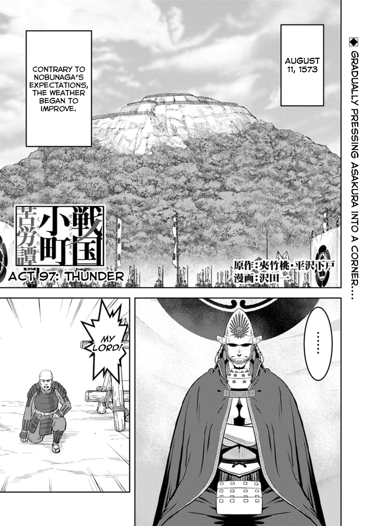 Sengoku Komachi Kuroutan: Noukou Giga Chap 97 - Next Chap 98