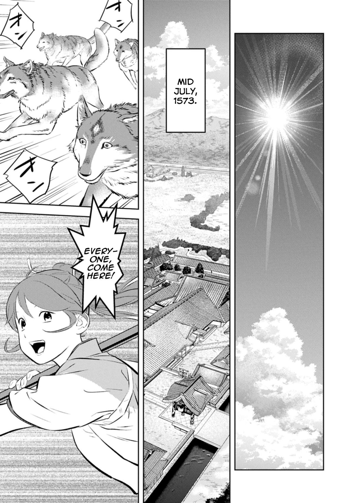 Sengoku Komachi Kuroutan: Noukou Giga Chap 95 - Next Chap 96