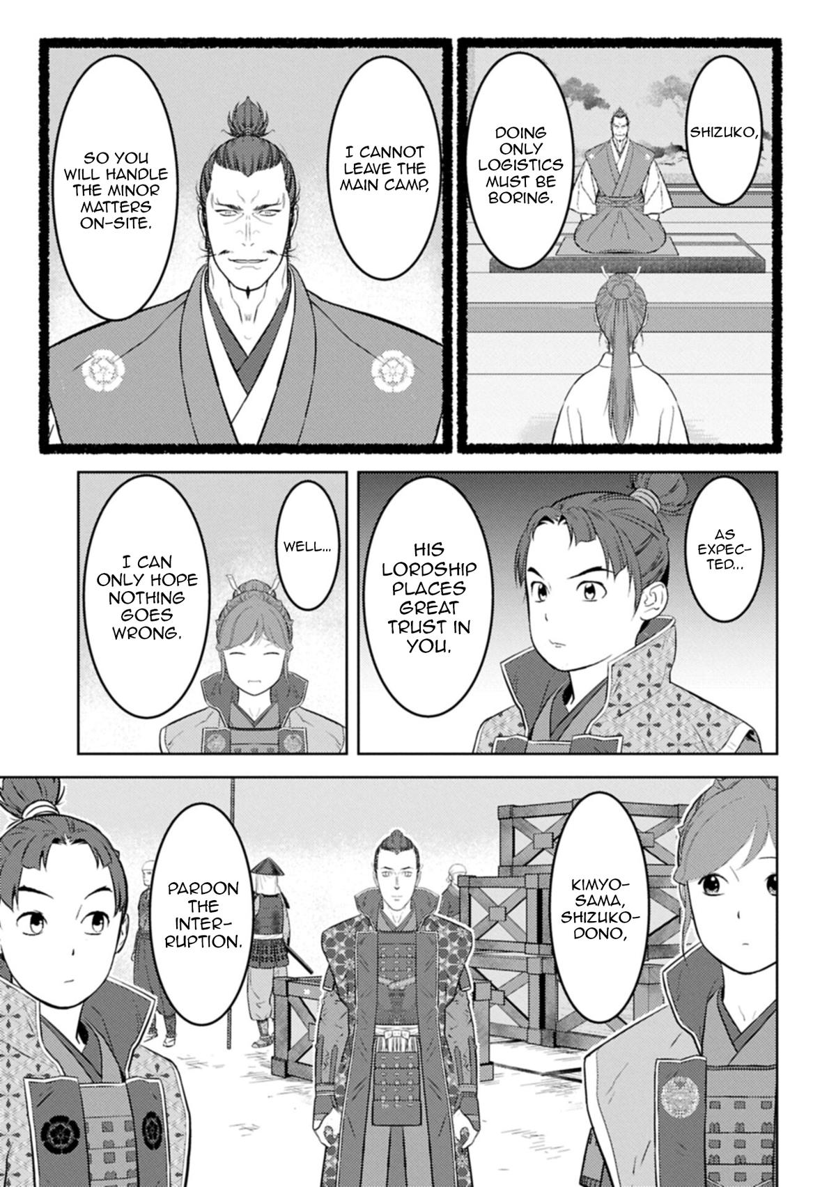 Sengoku Komachi Kuroutan: Noukou Giga Chap 96 - Next Chap 97