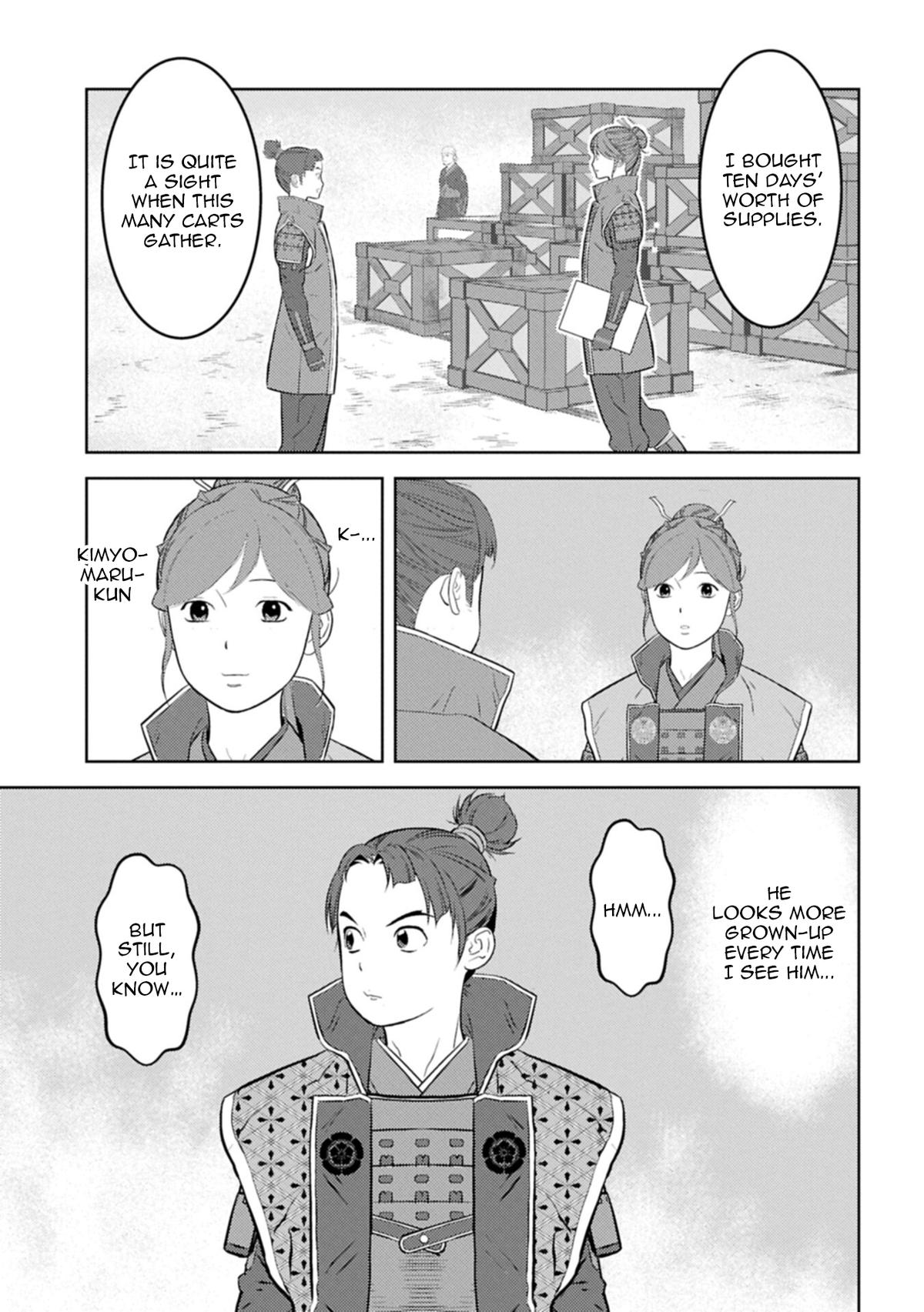 Sengoku Komachi Kuroutan: Noukou Giga Chap 96 - Next Chap 97