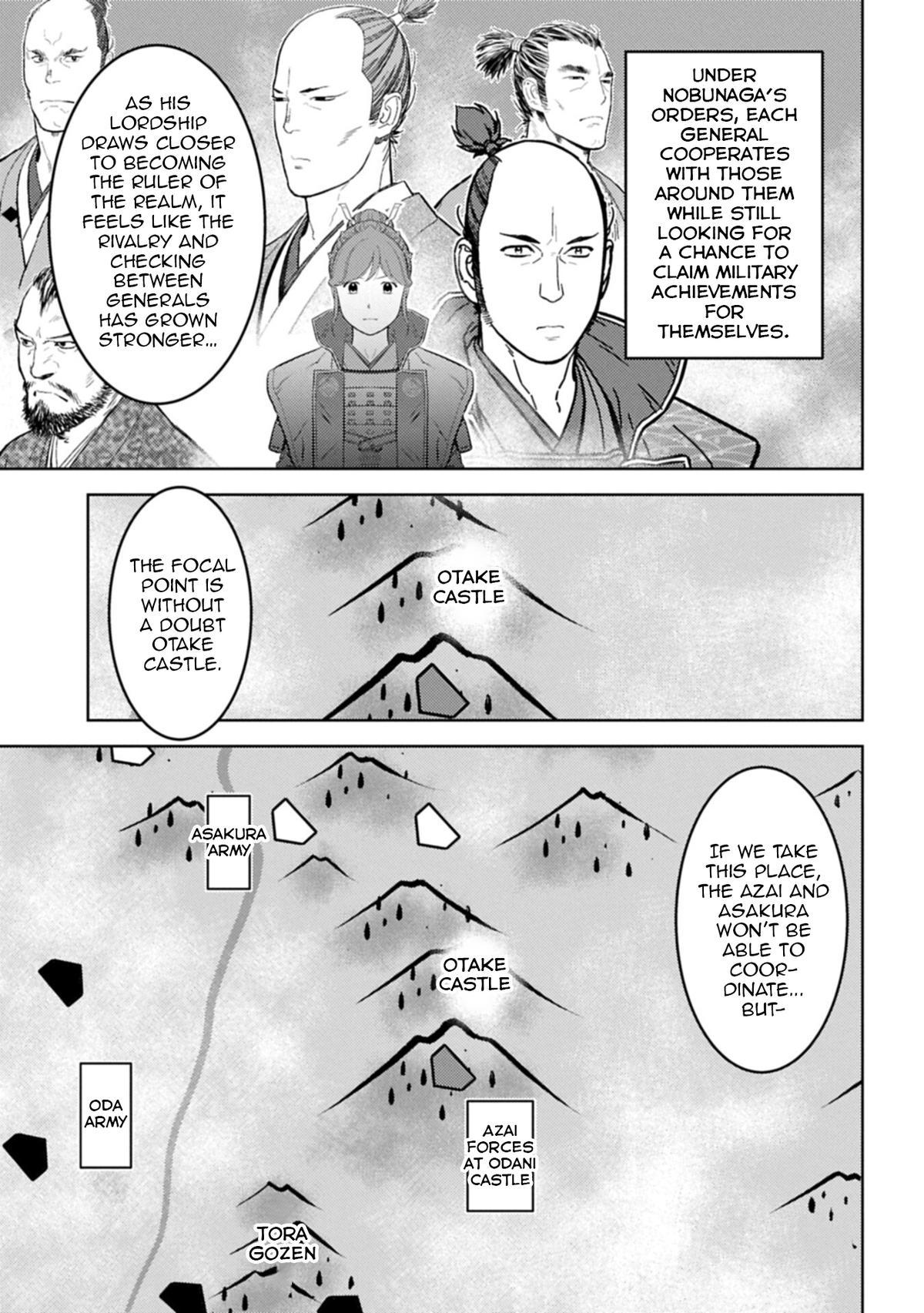 Sengoku Komachi Kuroutan: Noukou Giga Chap 96 - Next Chap 97